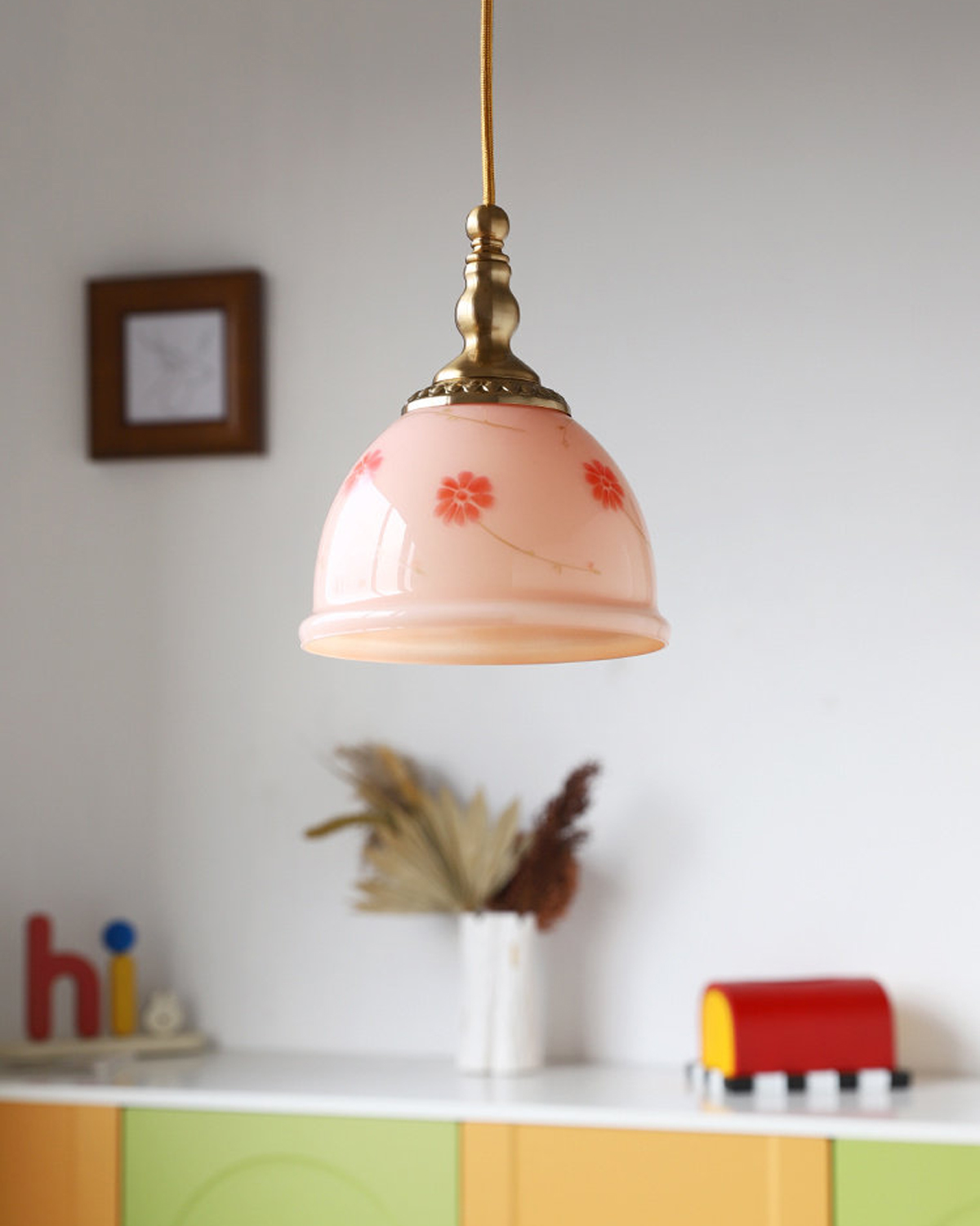 Petite Blossom Glass Pendant Light
