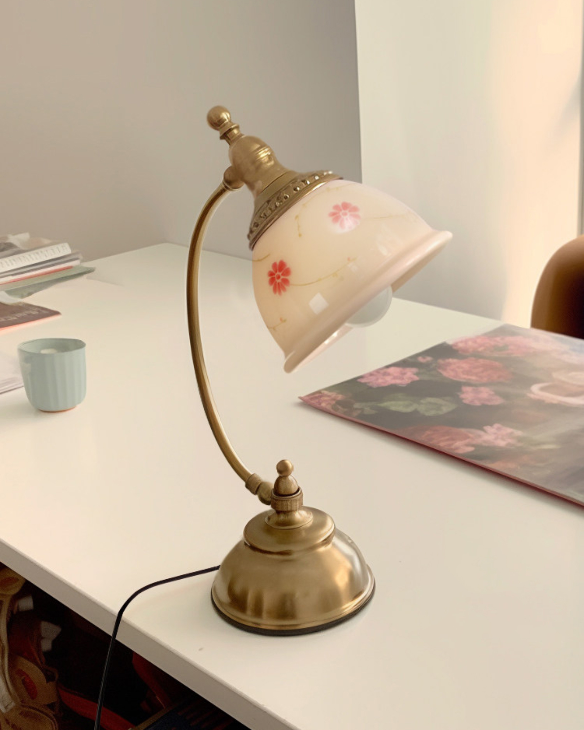 Petite Blossom Glass Table Light