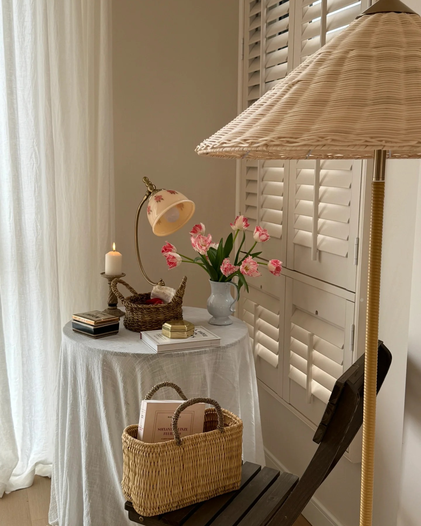Petite Blossom Glass Table Light
