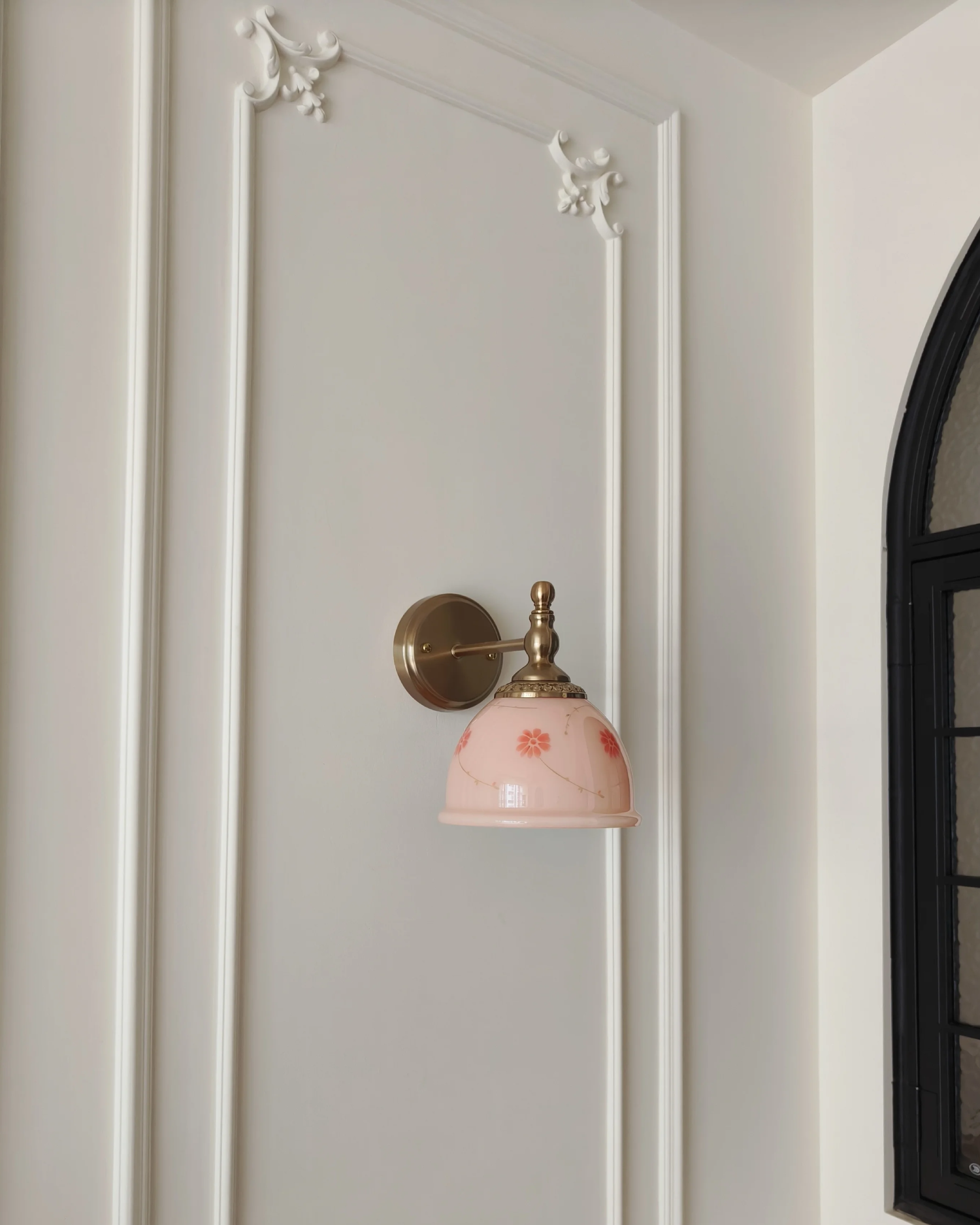 Petite Blossom Glass Wall Light