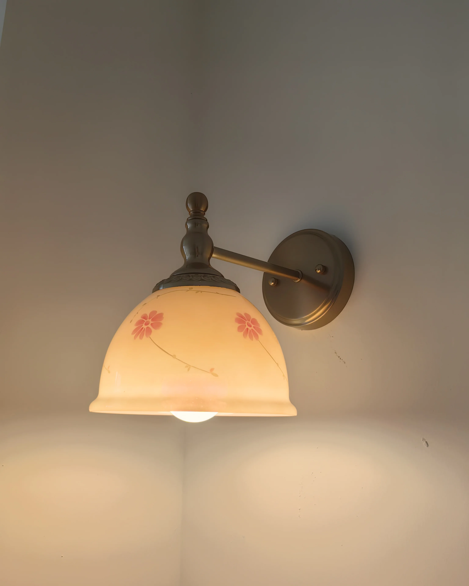 Petite Blossom Glass Wall Light