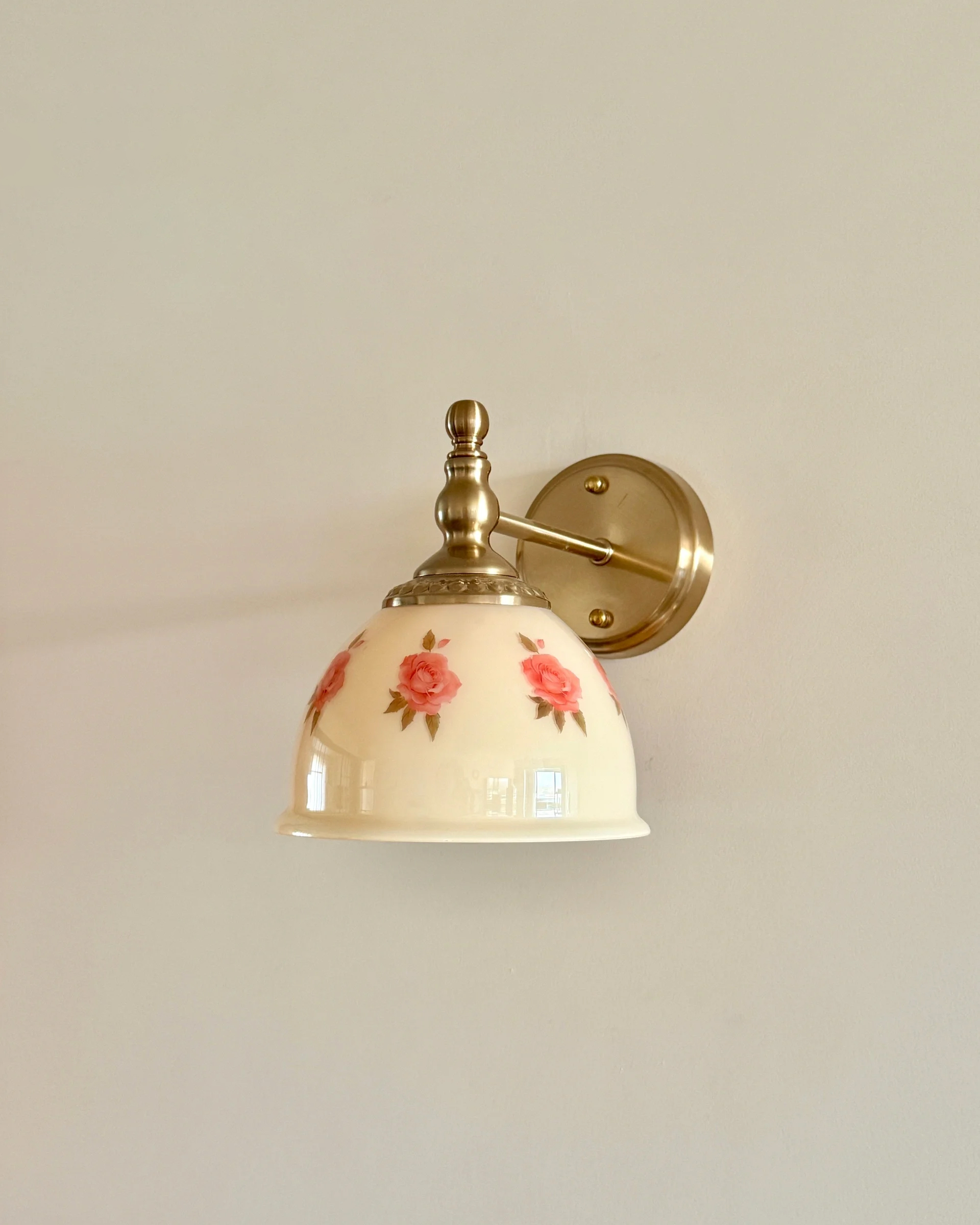 Petite Blossom Glass Wall Light