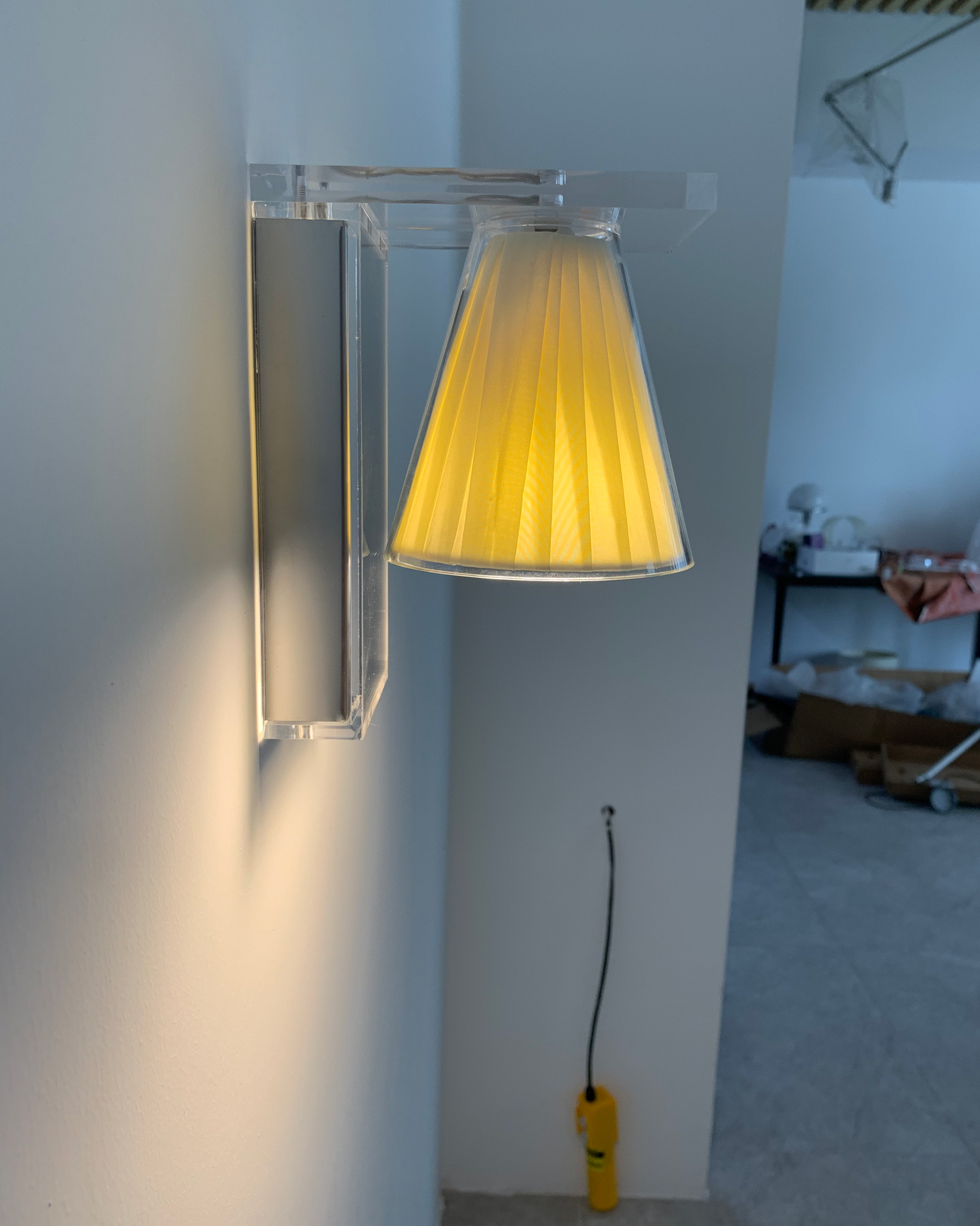 Pleated Glow Wall Sconce