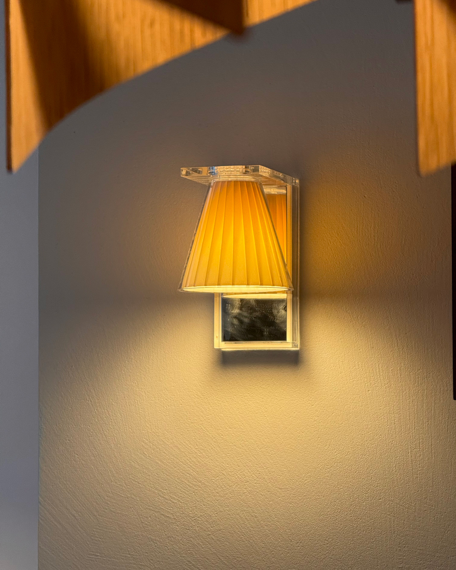 Pleated Glow Wall Sconce