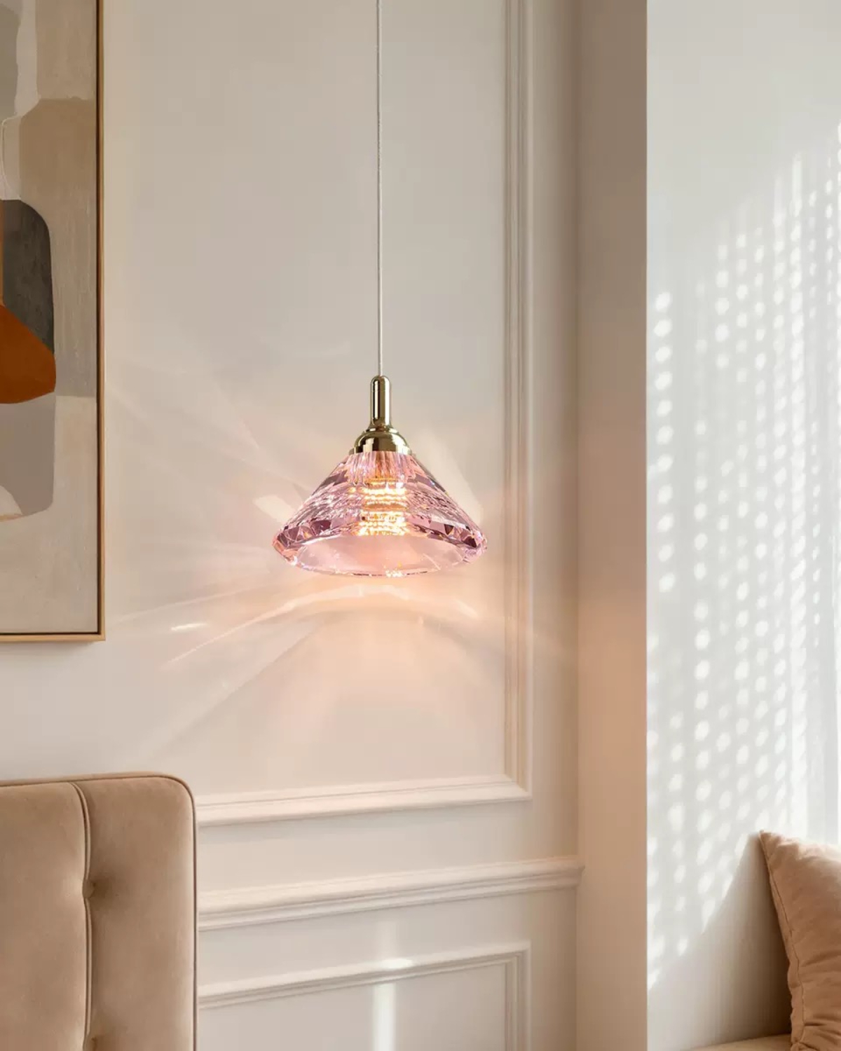 Prisma Crystal Pendant Light