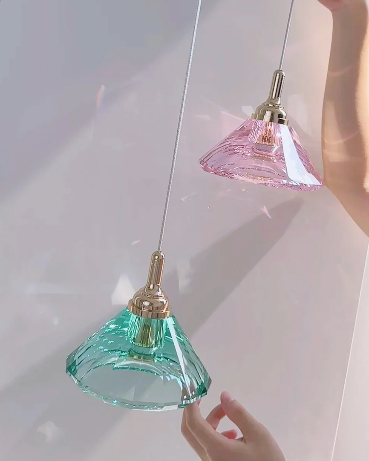 Prisma Crystal Pendant Light