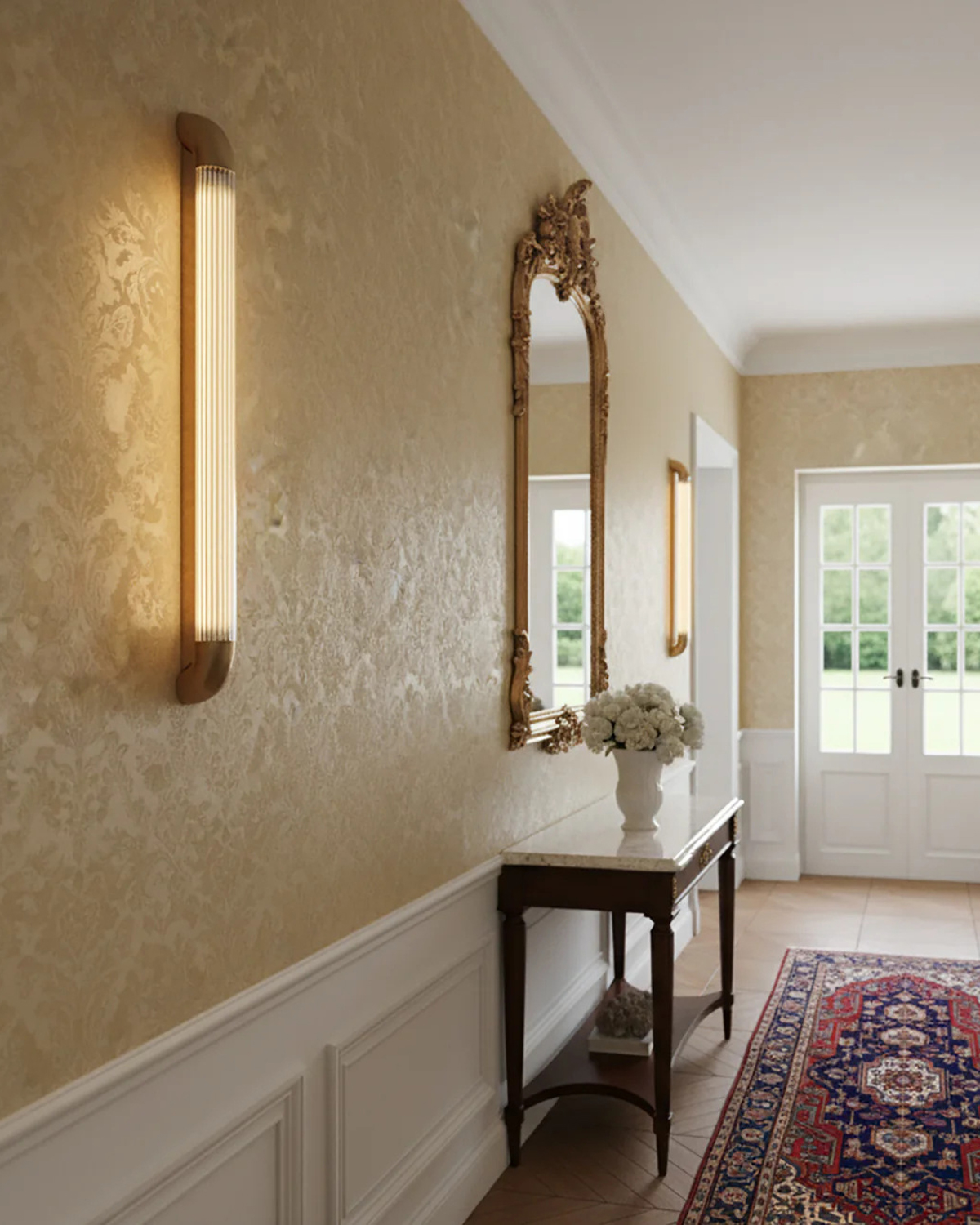 Radiant Ribbon Wall Light