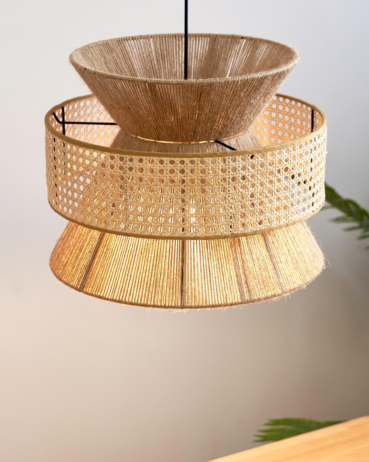 Rattan Bamboo Pendant Lamp