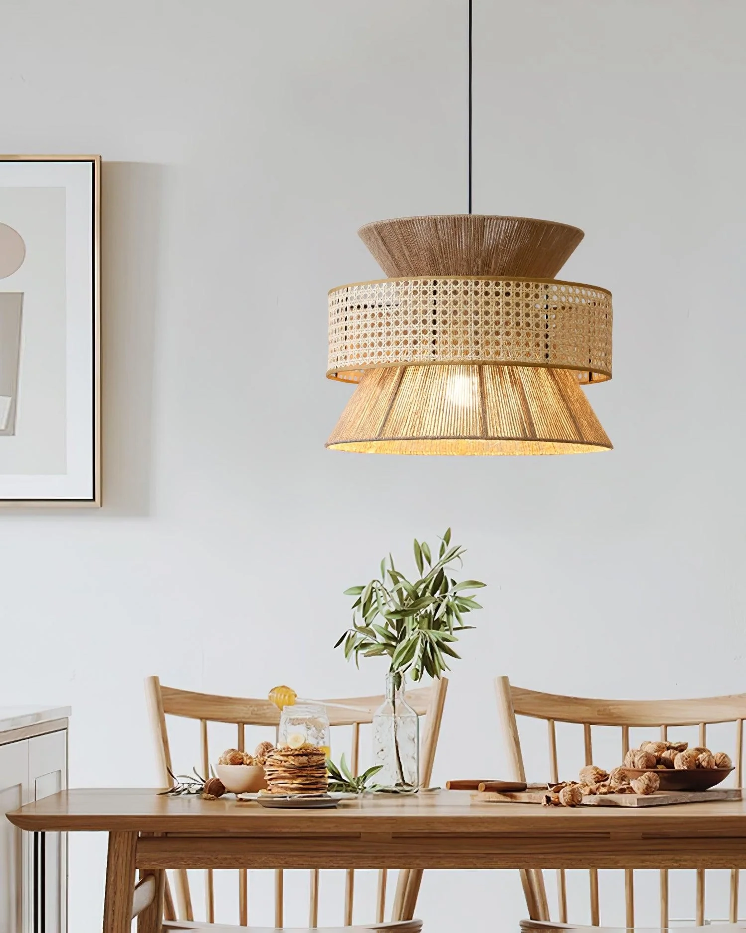 Rattan Bamboo Pendant Lamp