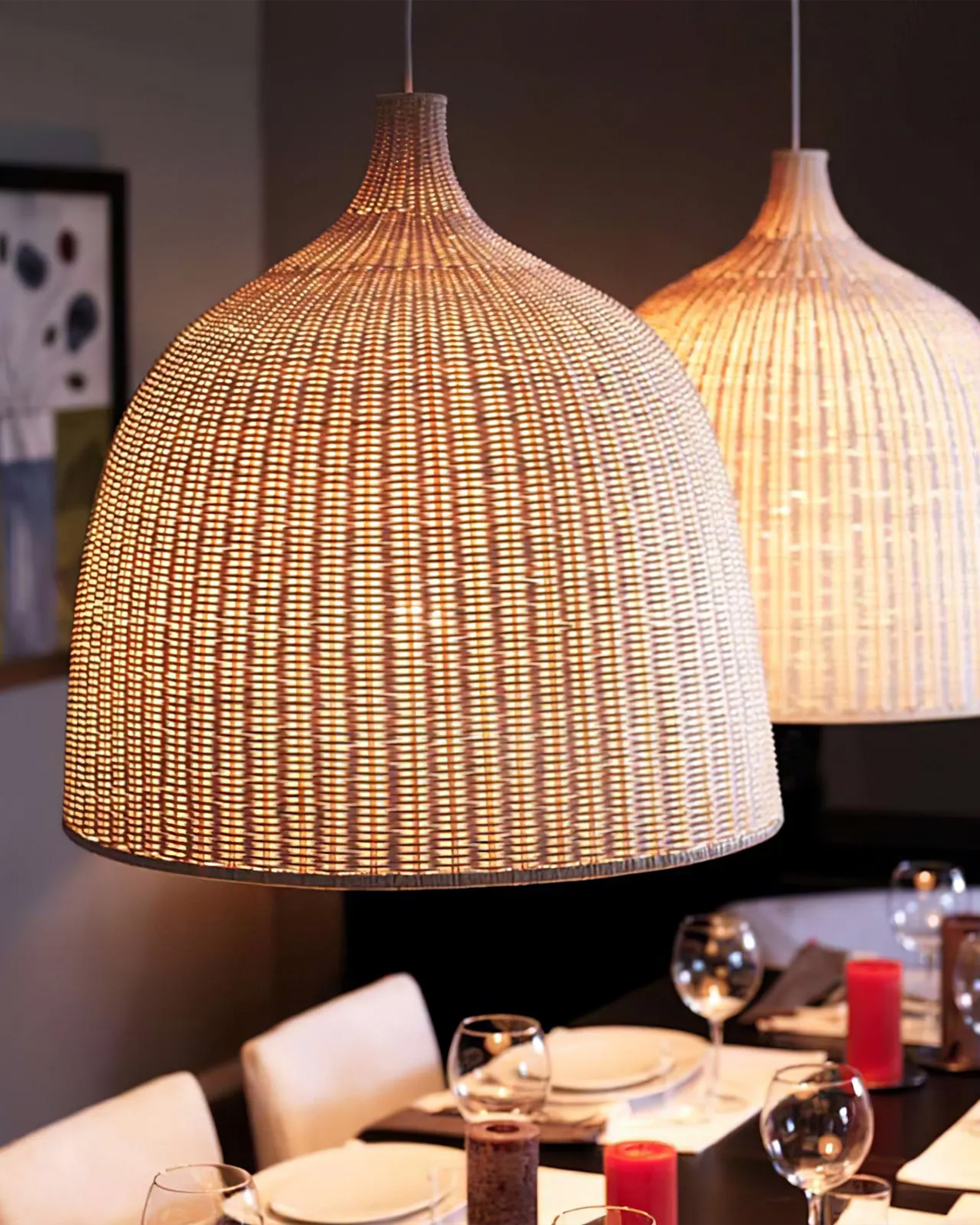 Rattan Pandent Light