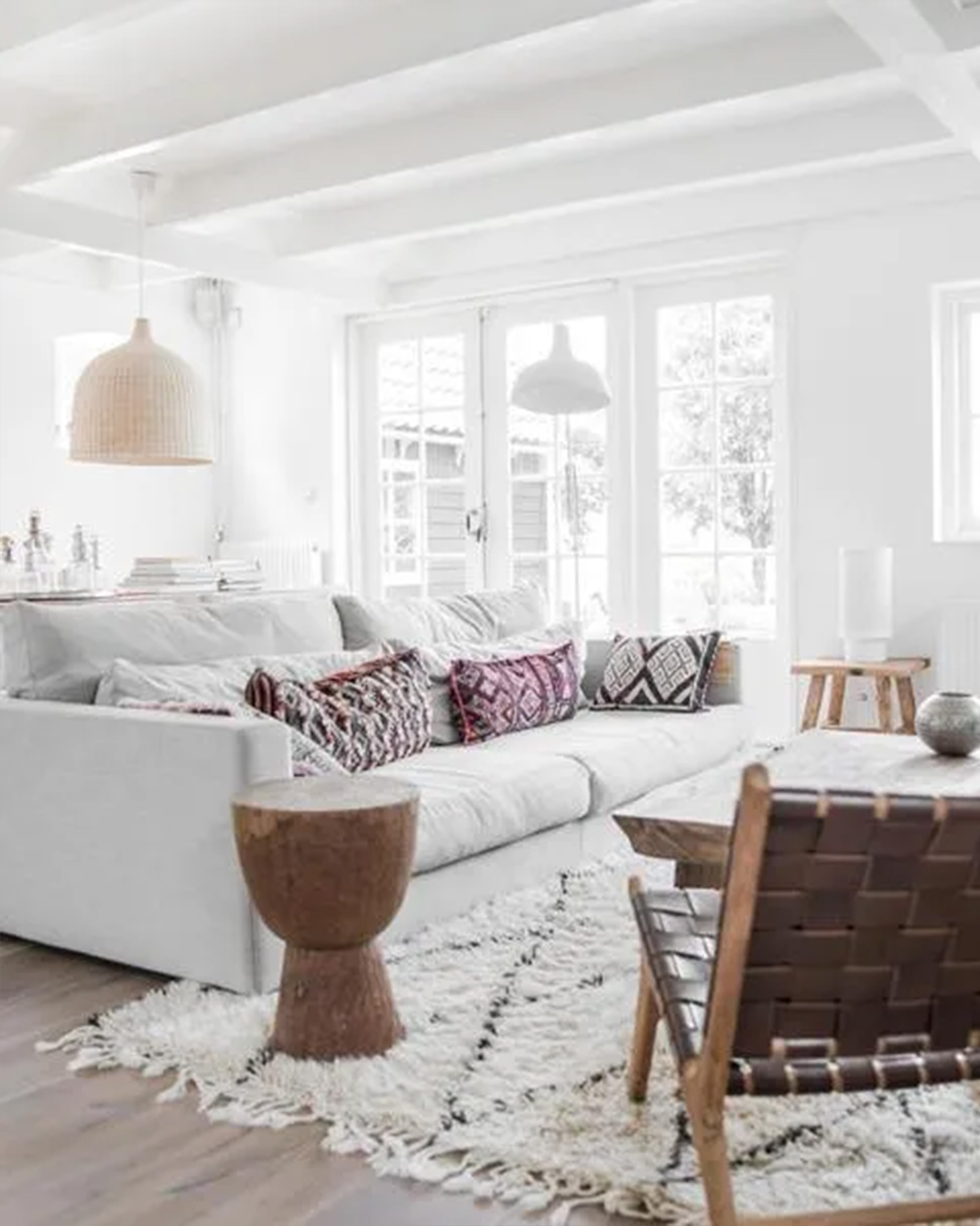 Rattan Pandent Light