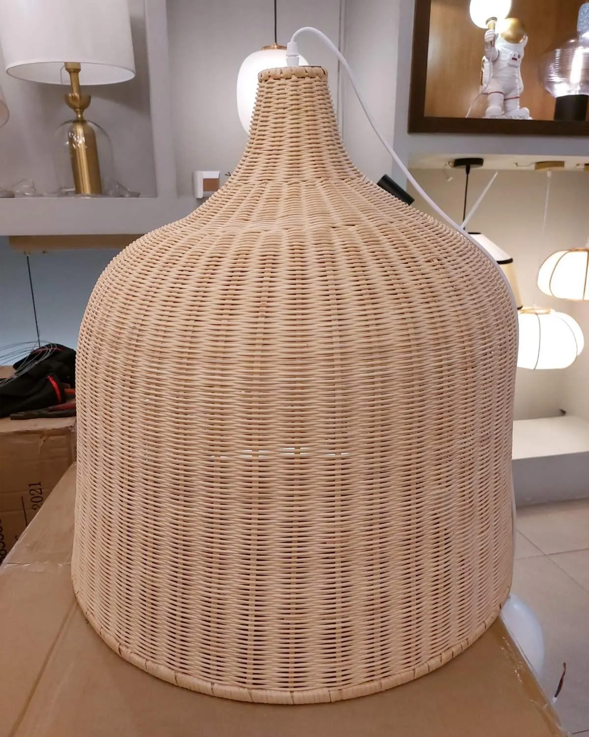 Rattan Pandent Light