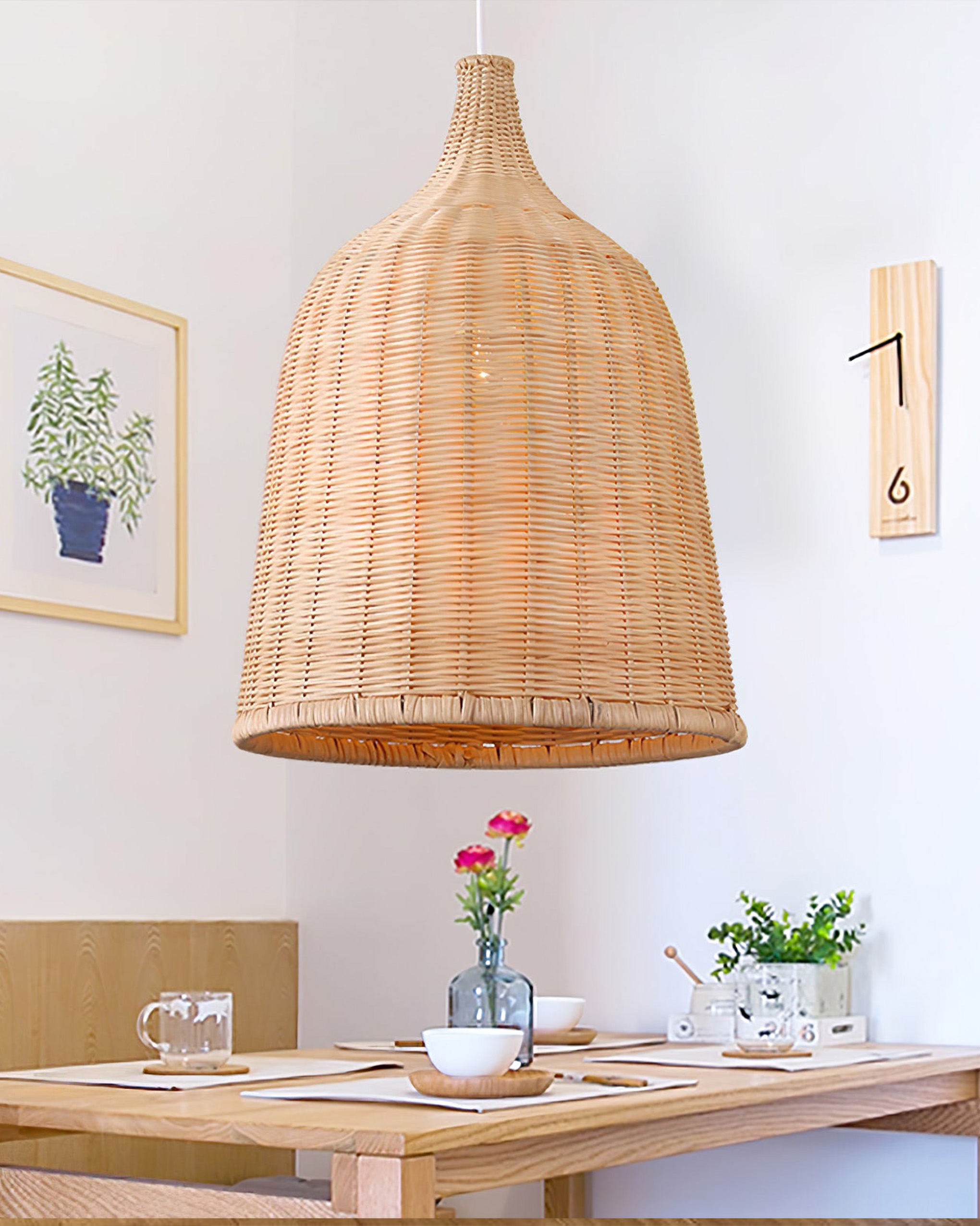 Rattan Pandent Light