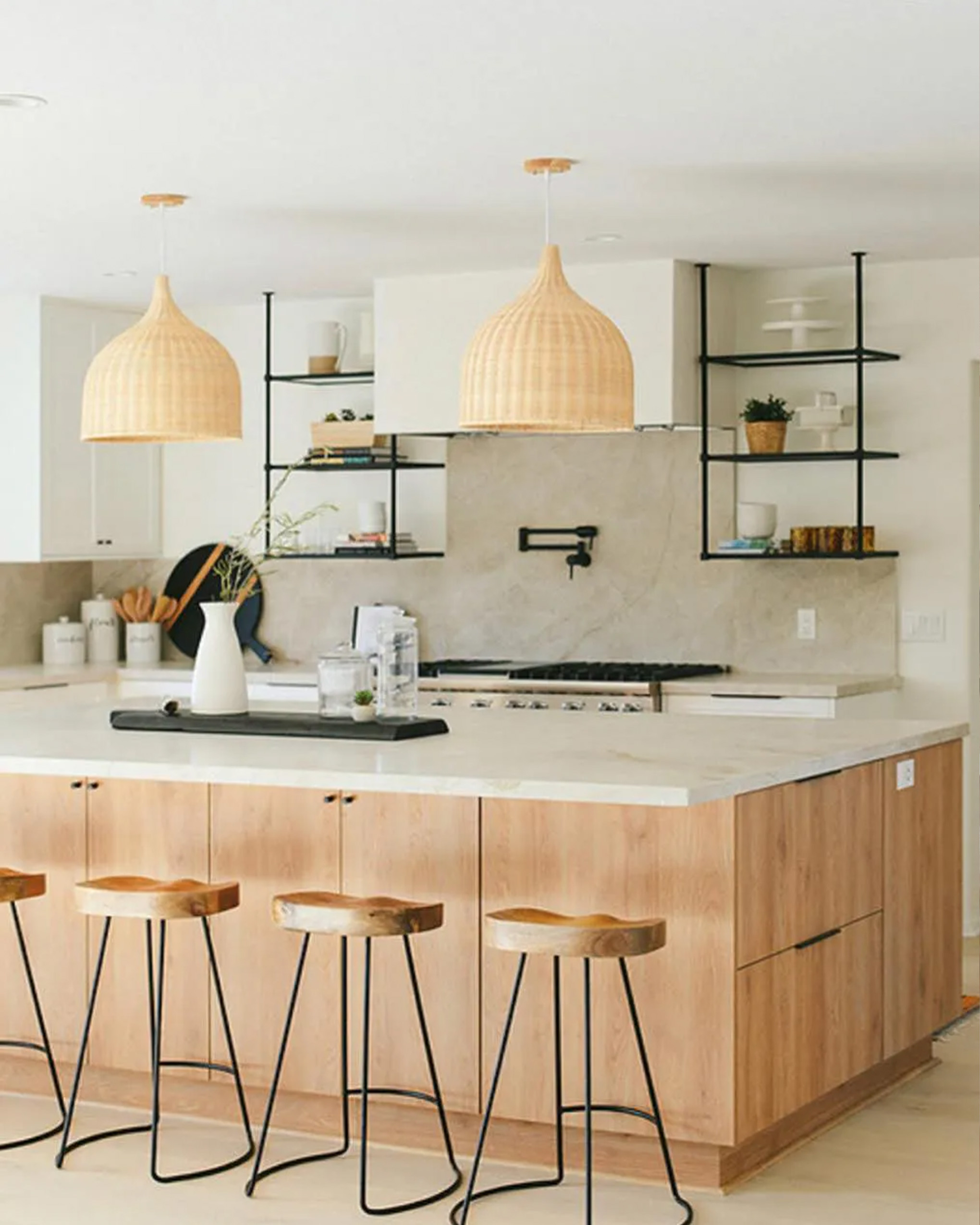 Rattan Pandent Light