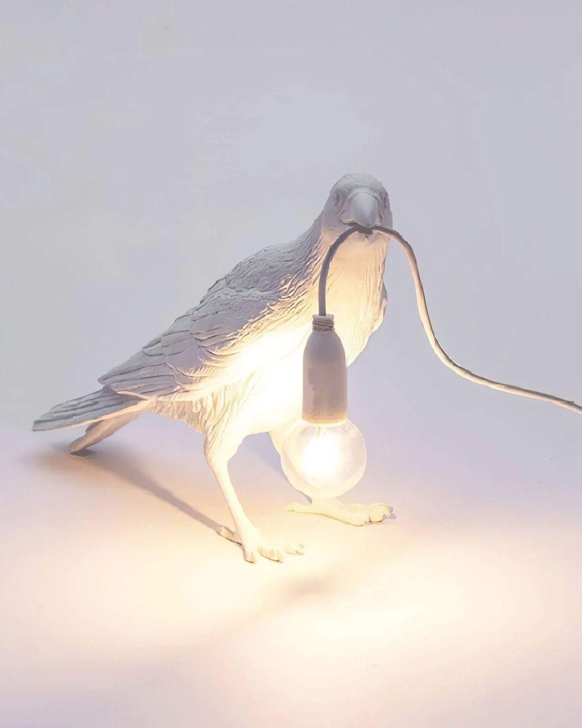 Raven Resin Table Lamp