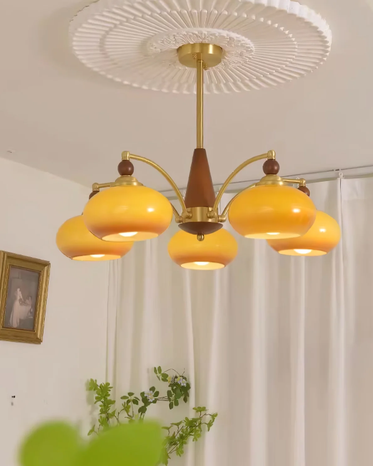 Retro Calliope Chandelier
