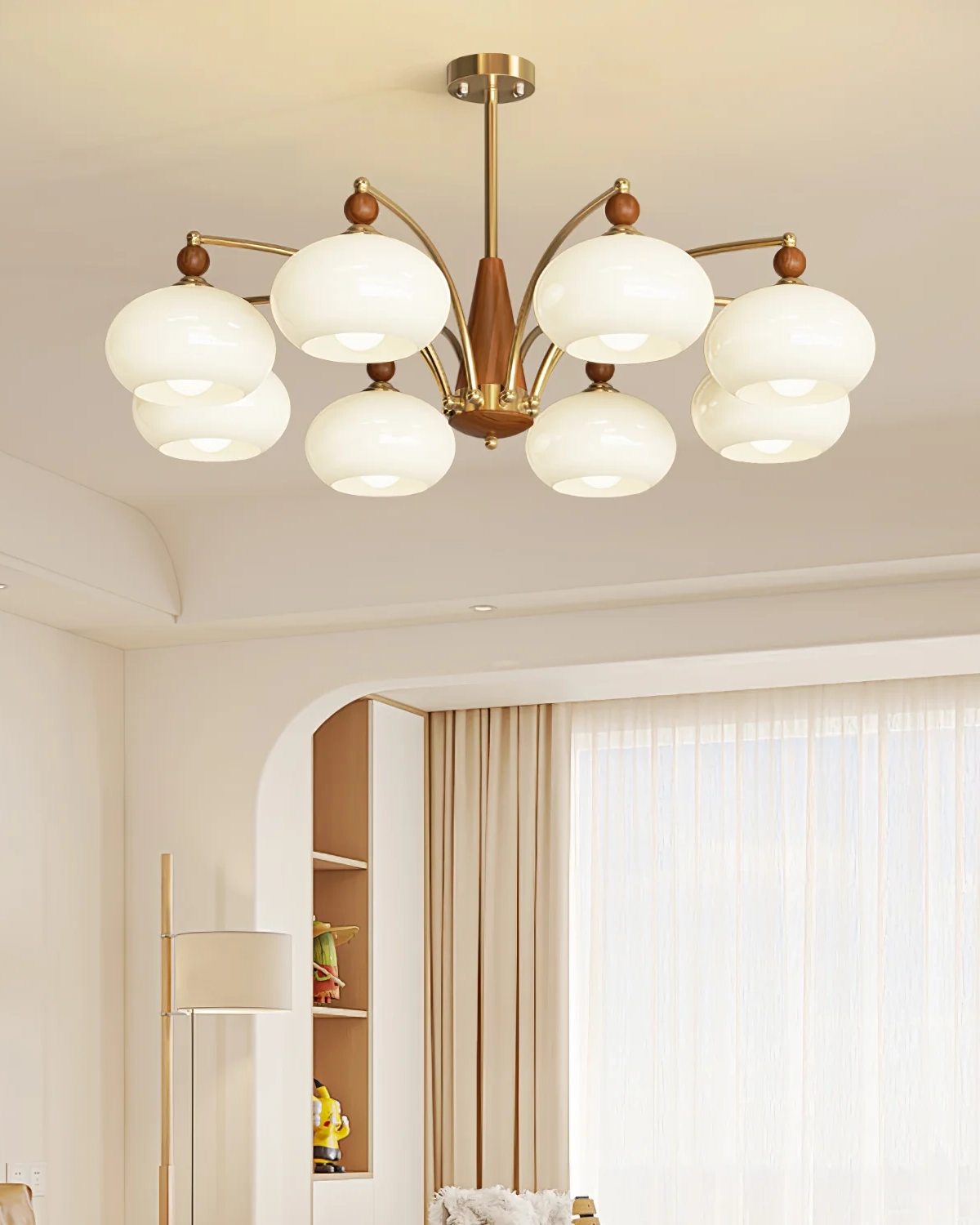 Retro Calliope Chandelier