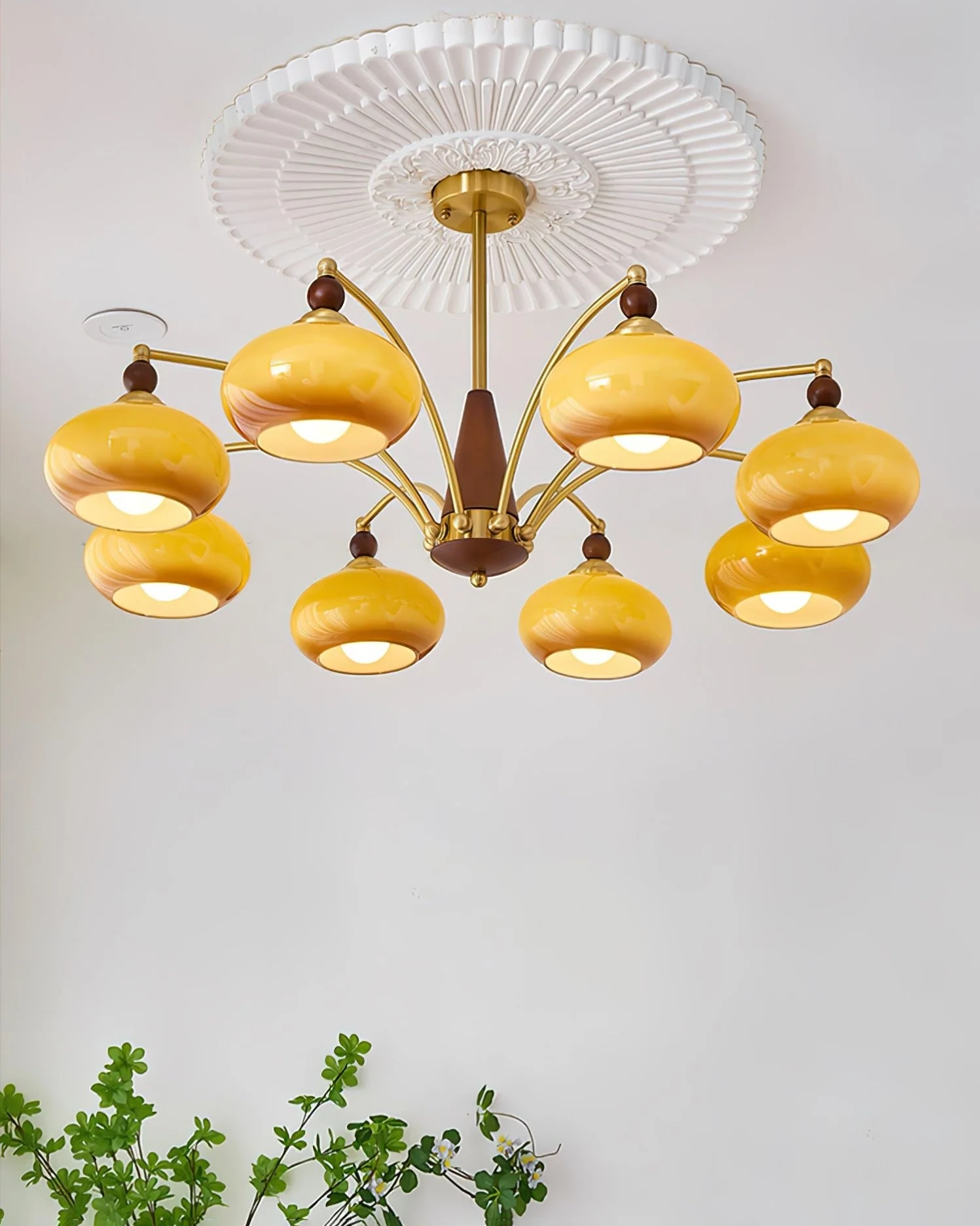 Retro Calliope Chandelier