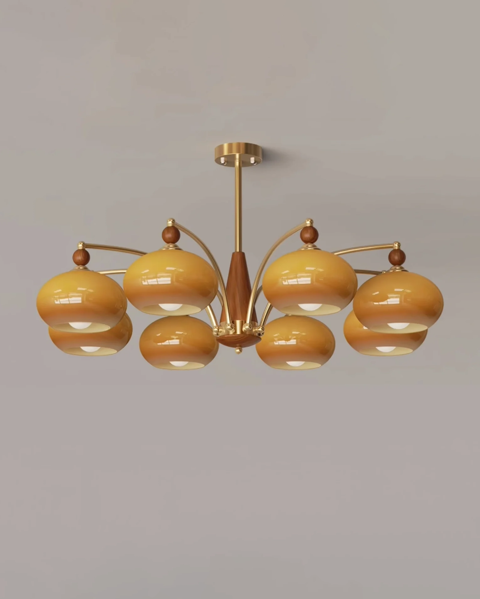 Retro Calliope Chandelier