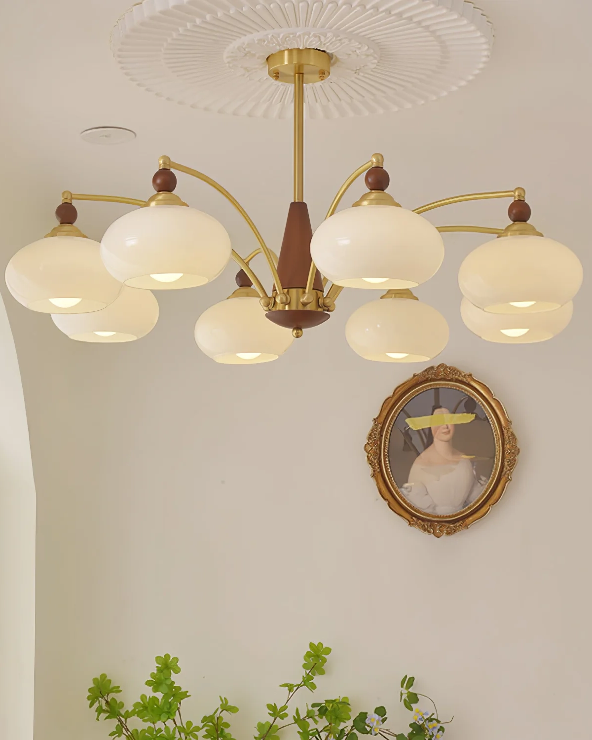 Retro Calliope Chandelier