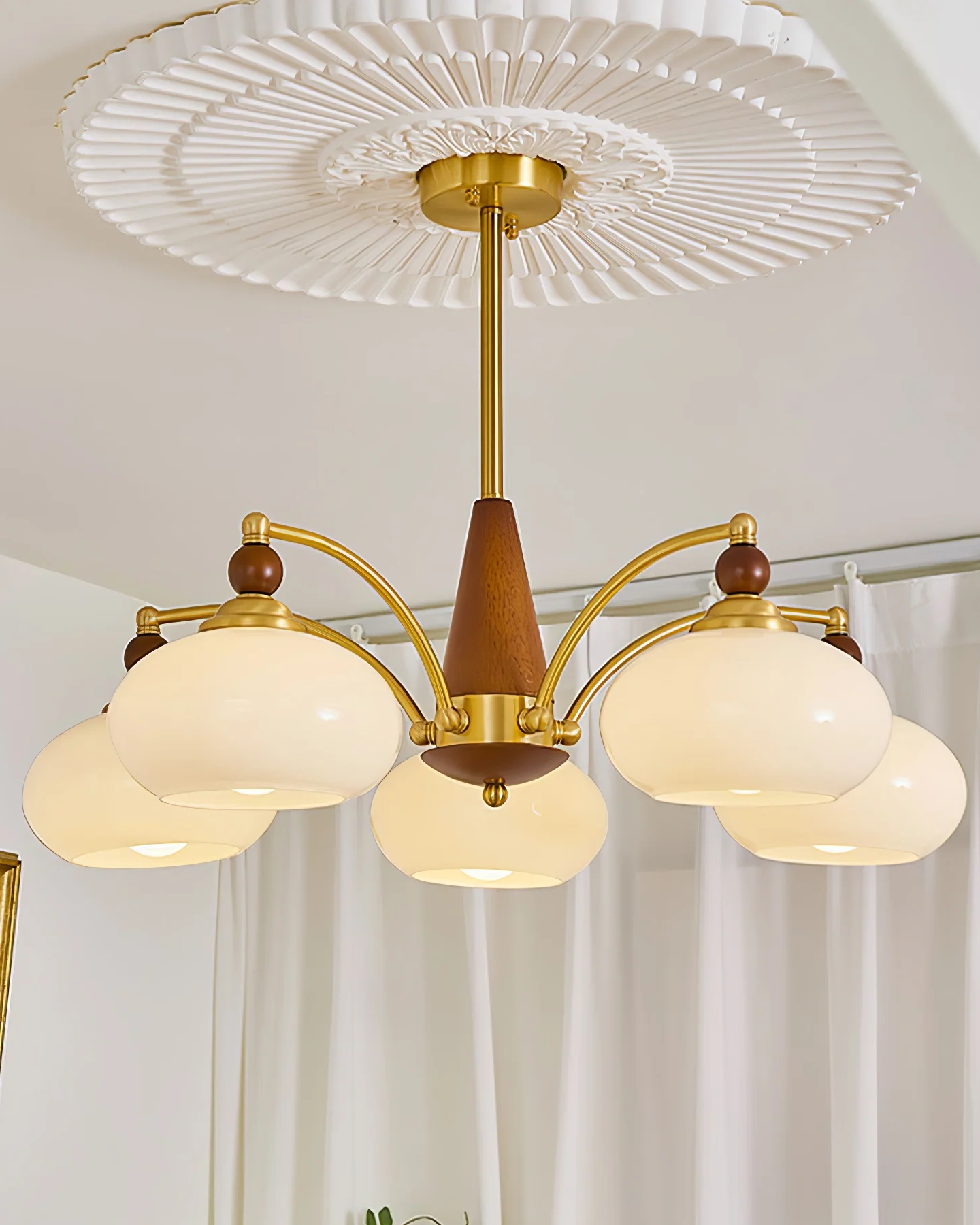 Retro Calliope Chandelier