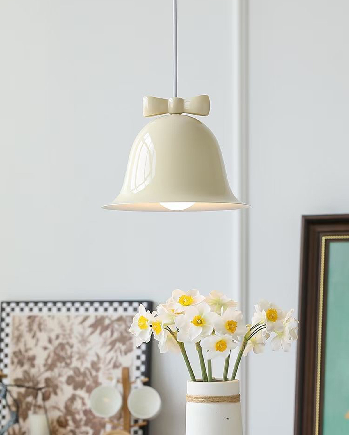 Ribbon Bell Pendant Lamp