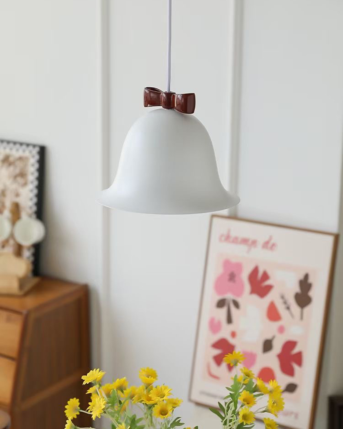 Ribbon Bell Pendant Lamp