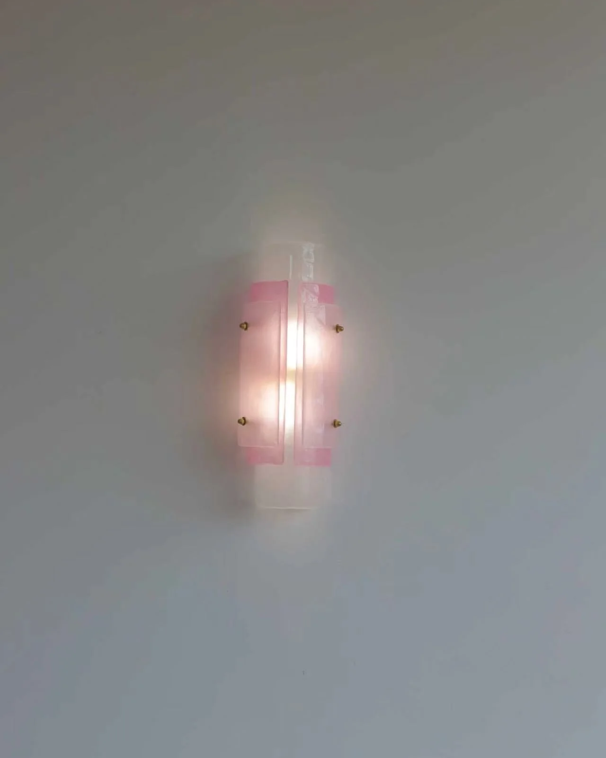 Ribbon Veil Murano Glass Wall Sconce