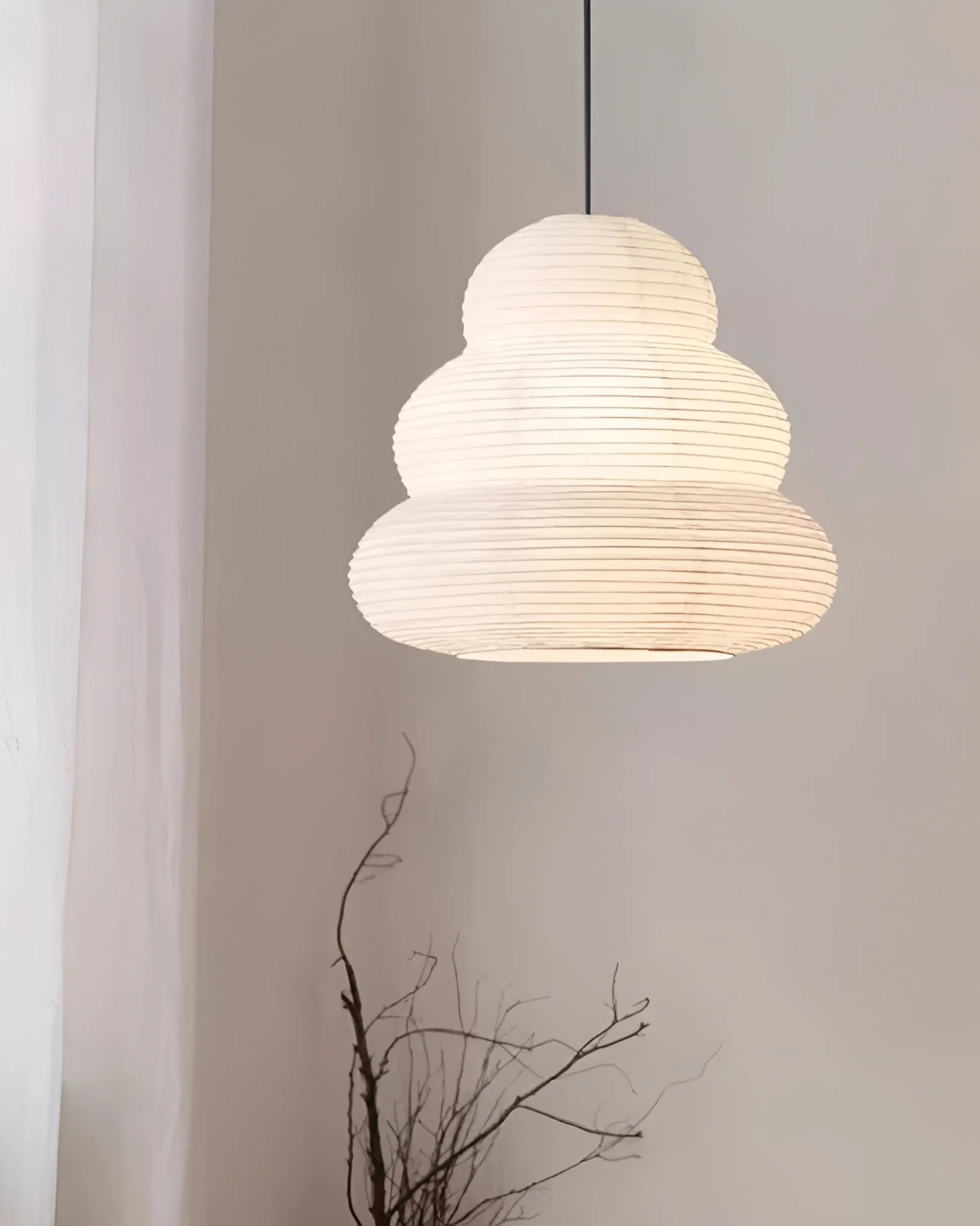 Rice Paper 24N Pendant Swag Light
