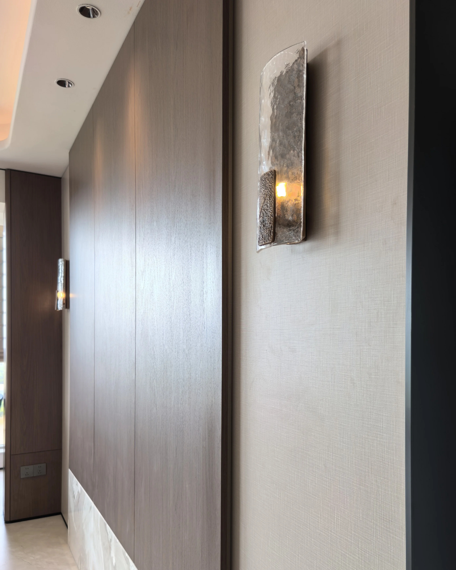 Rivage Glass Wall Sconce