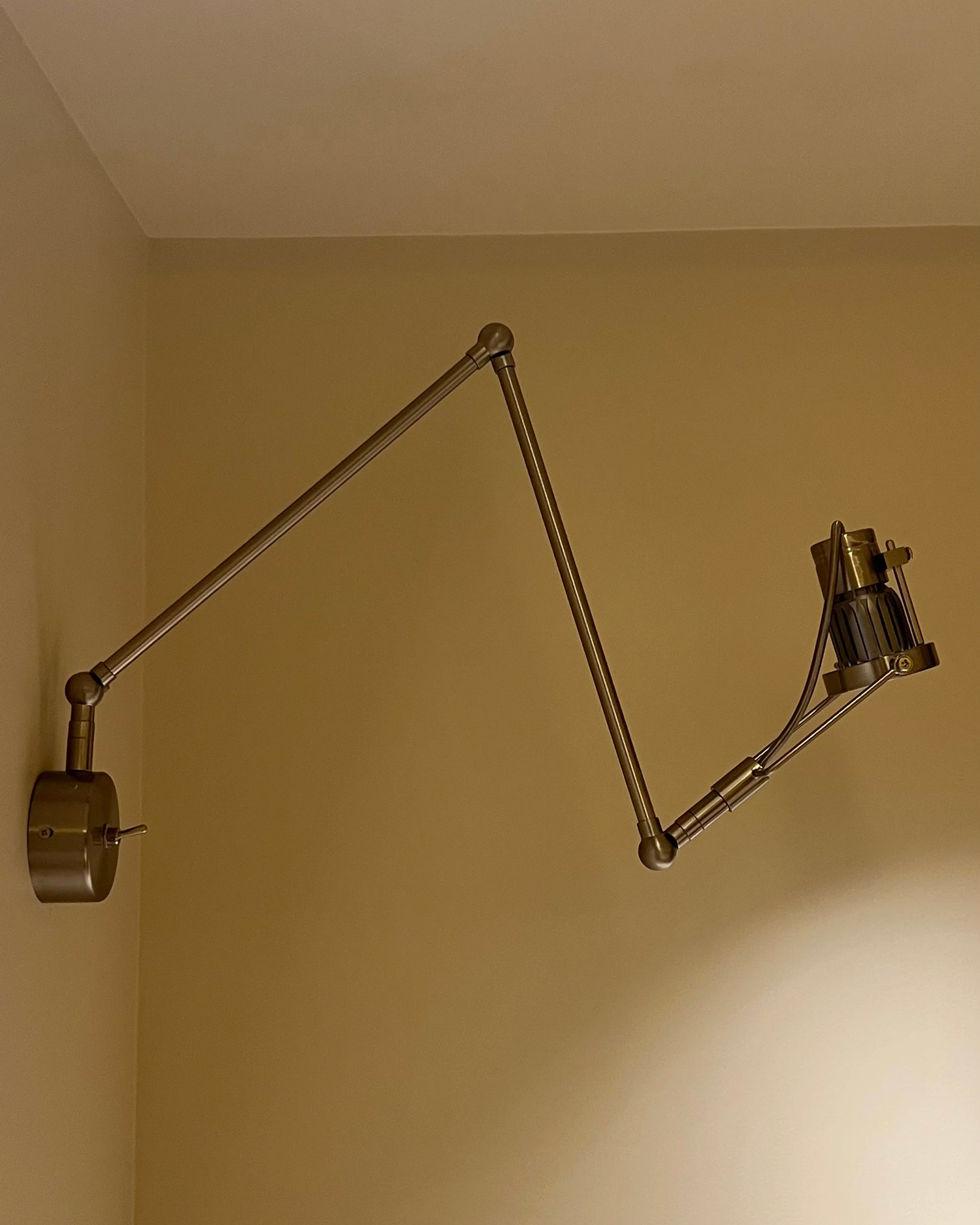 Rivet Swing Arm Wall Lamp