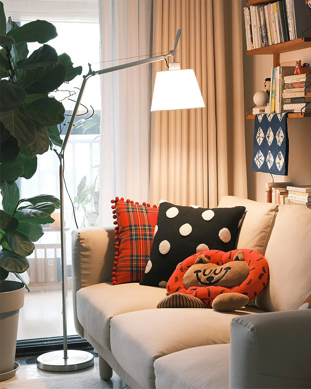 Rocker Modern Design Floor Lamp