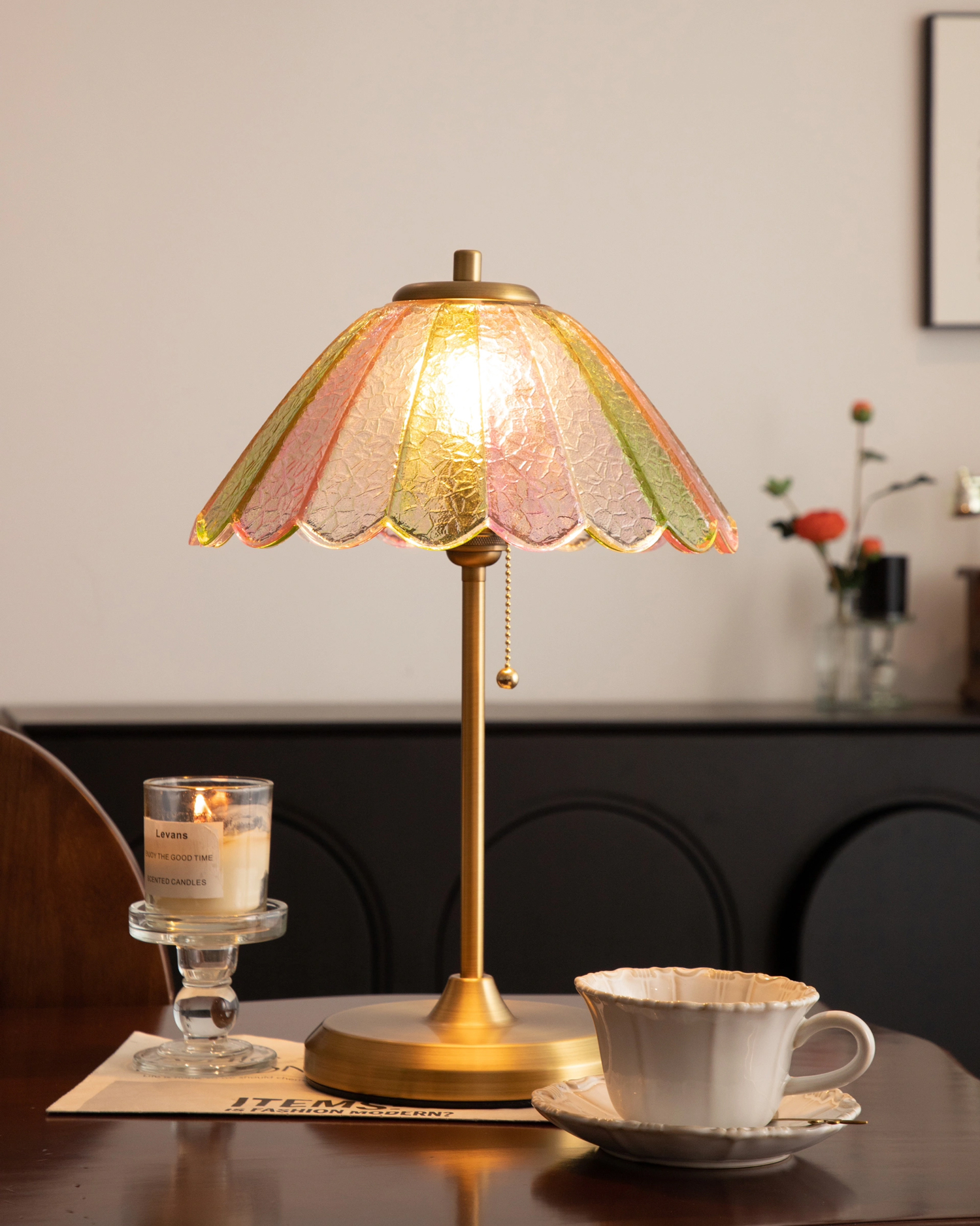 Rosalie Ripple Table Lamp