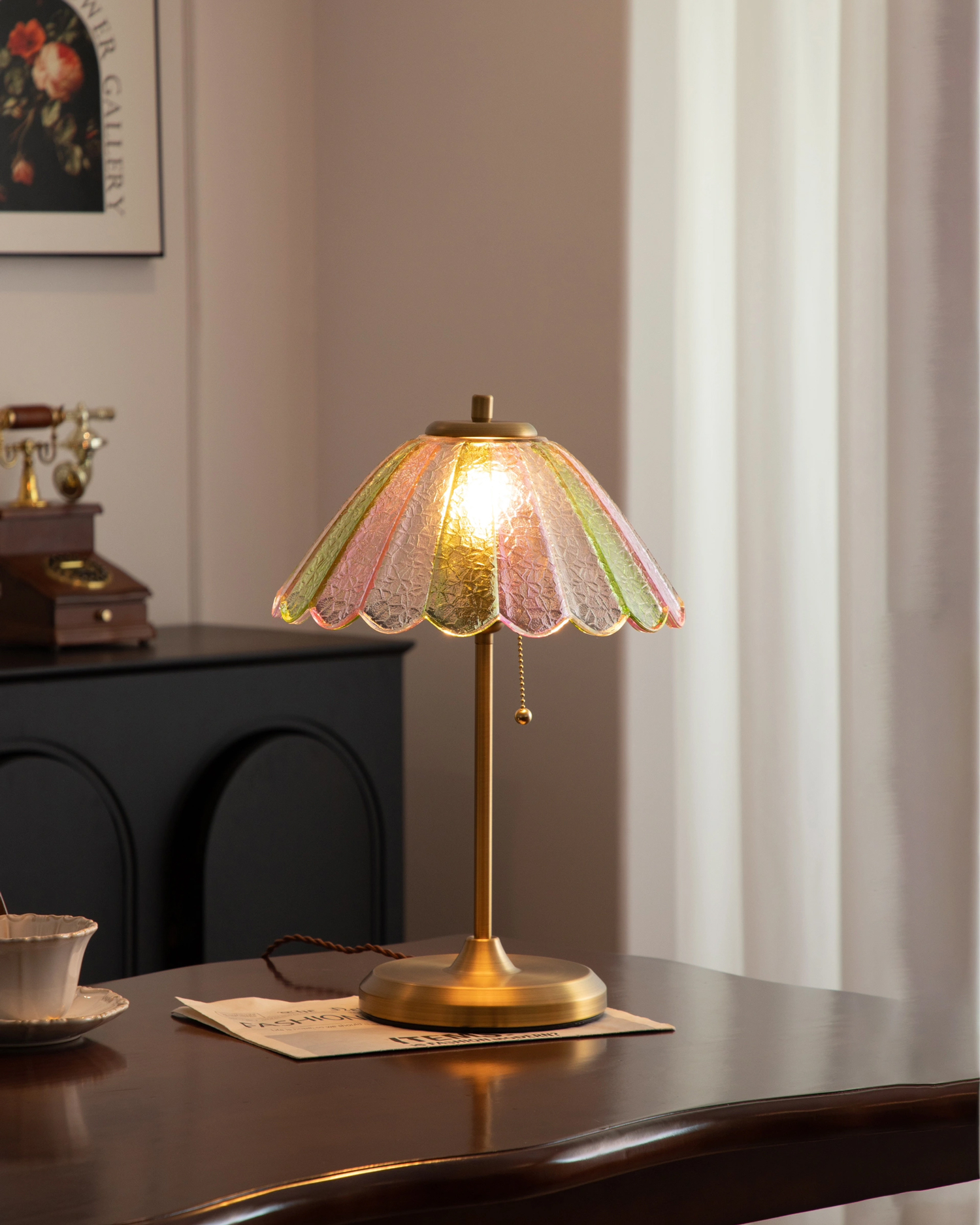Rosalie Ripple Table Lamp