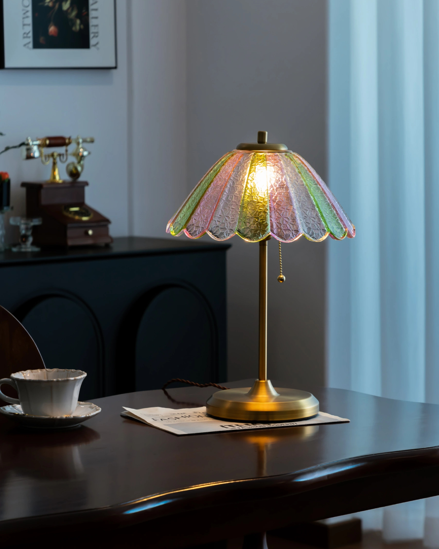 Rosalie Ripple Table Lamp