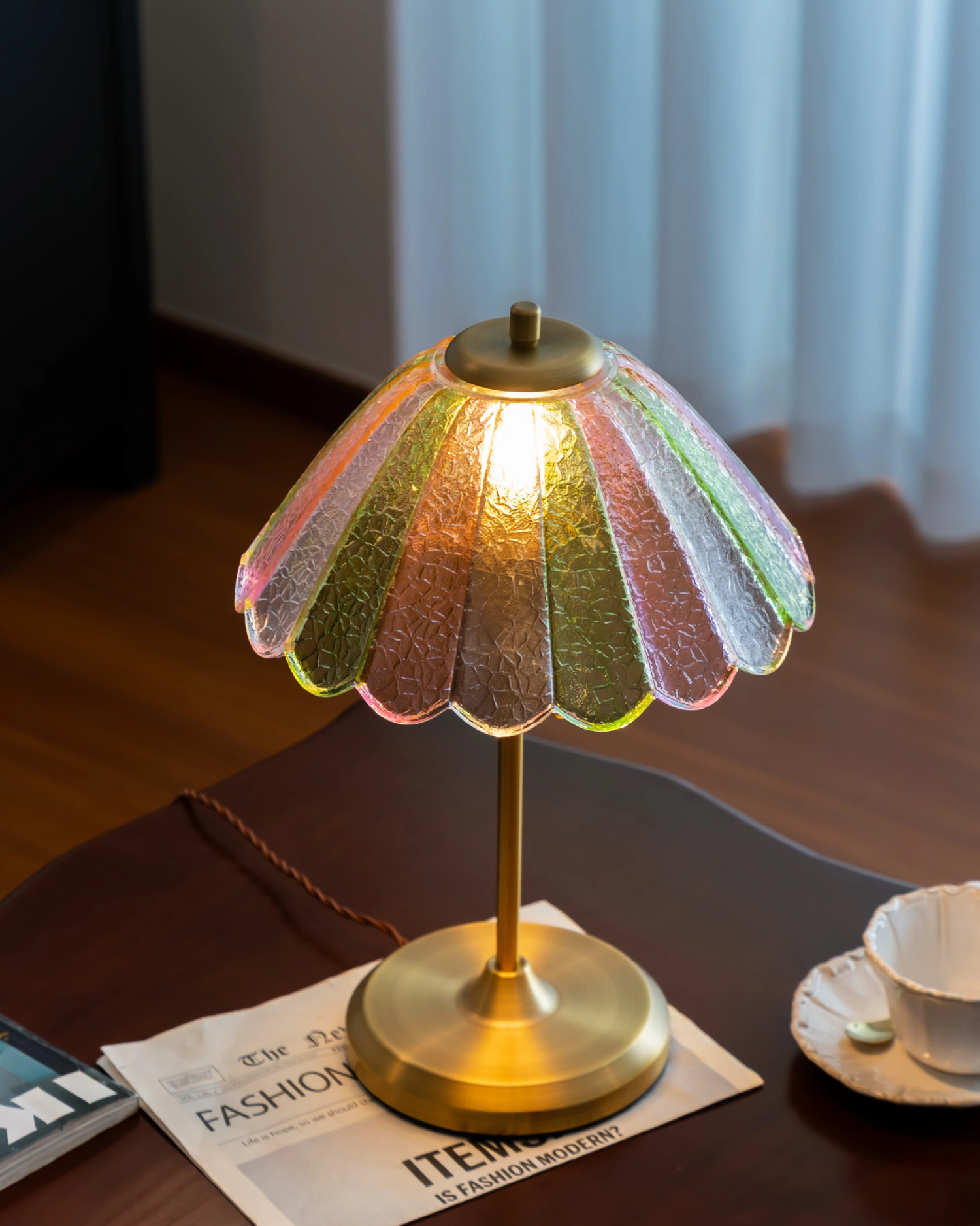 Rosalie Ripple Table Lamp