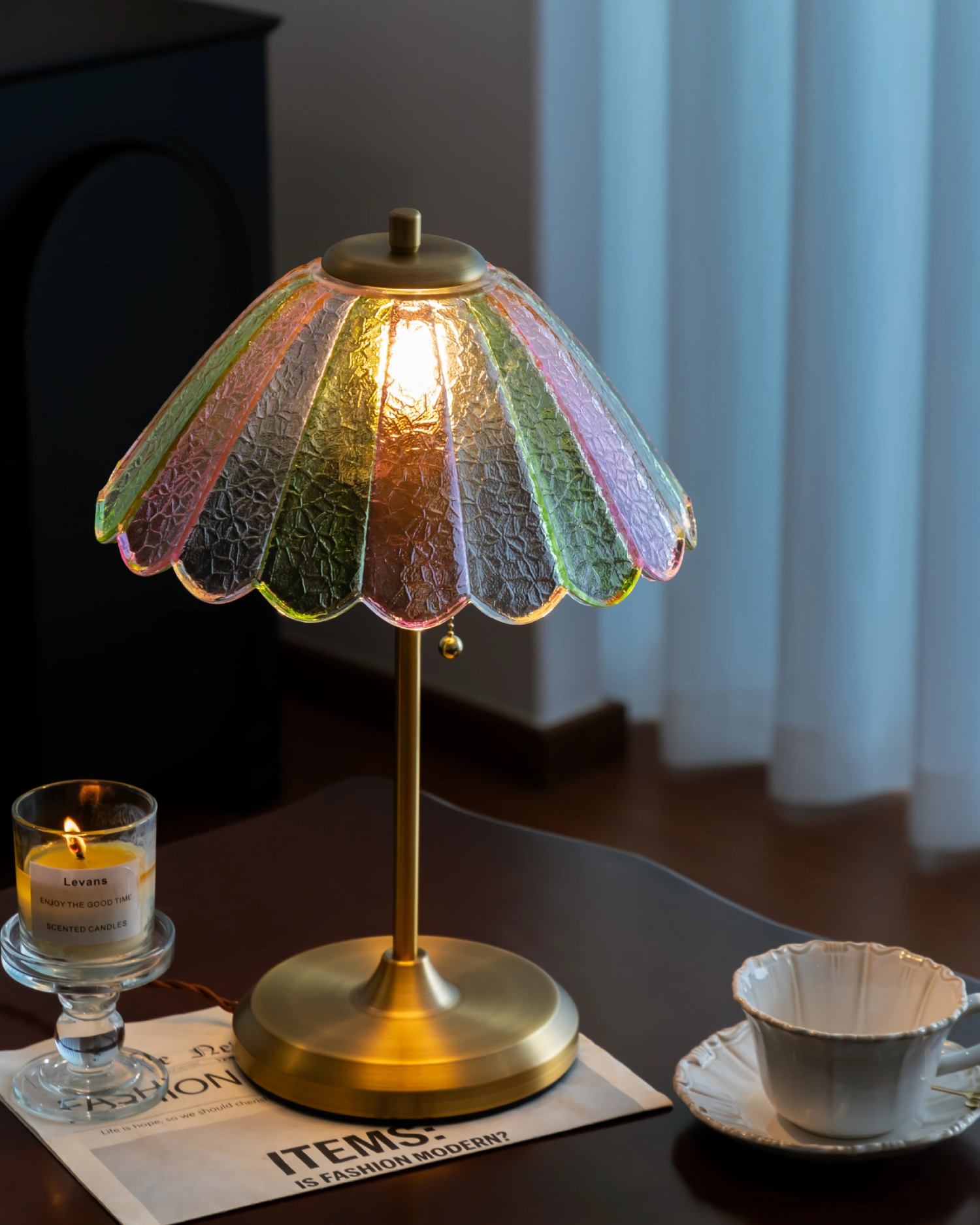 Rosalie Ripple Table Lamp