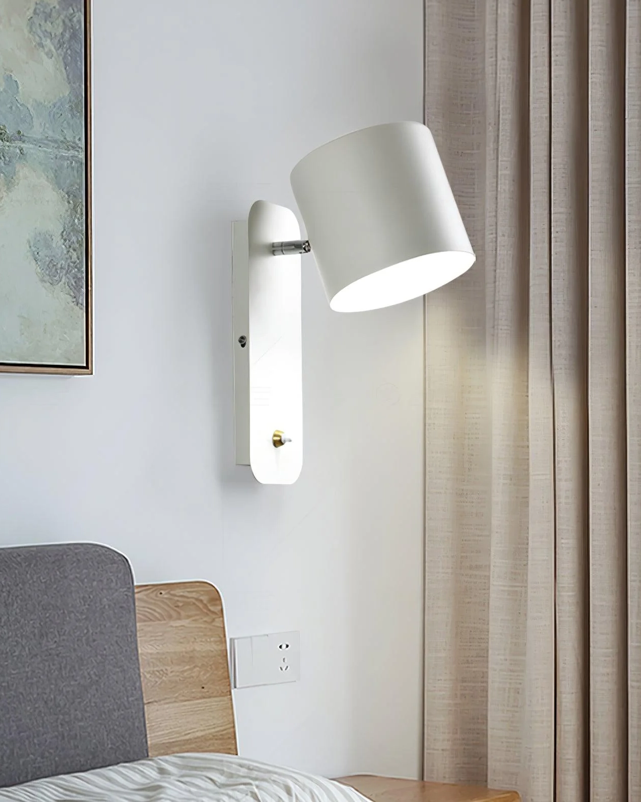 Rotatable Cylinder Wall Lamp