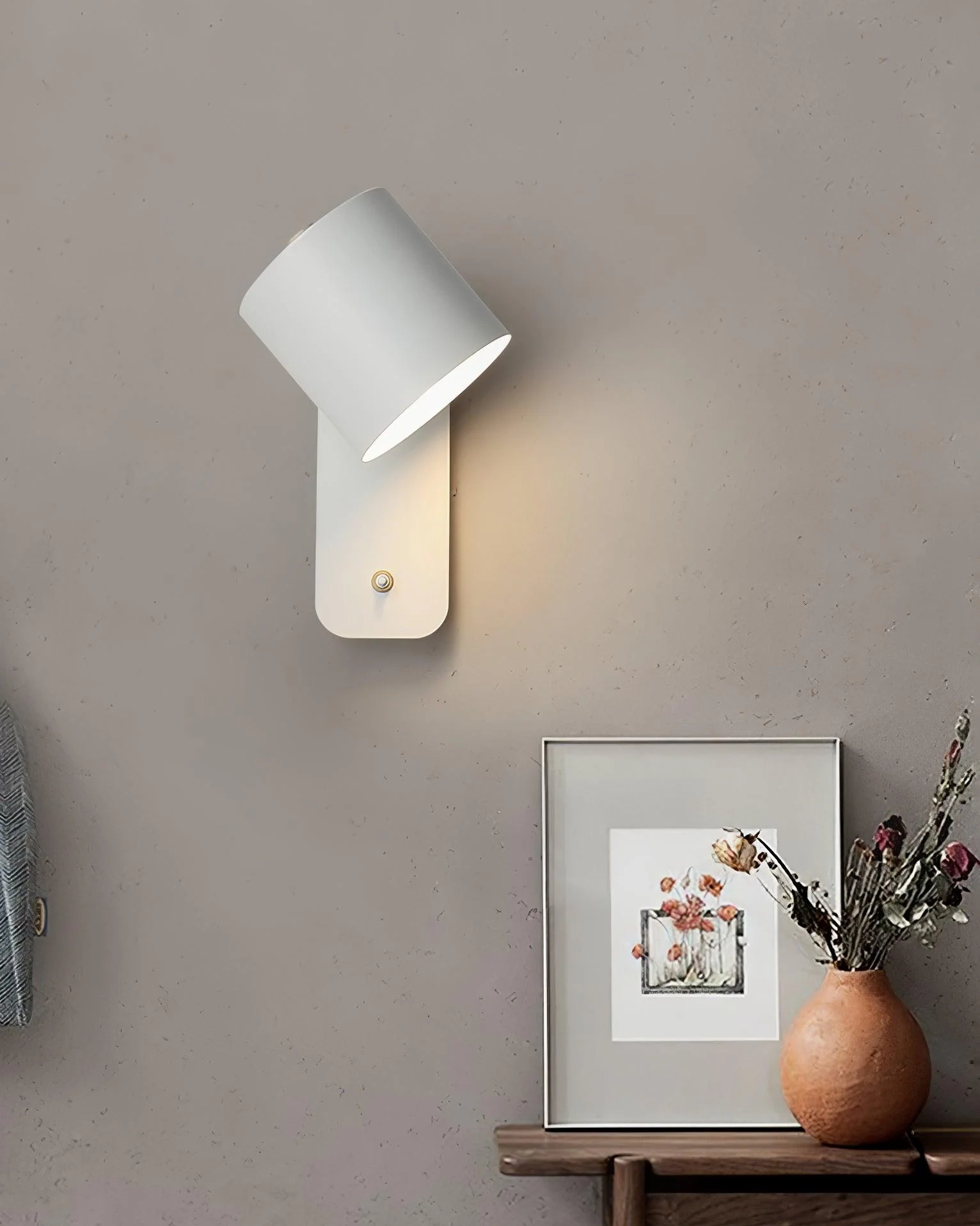 Rotatable Cylinder Wall Lamp