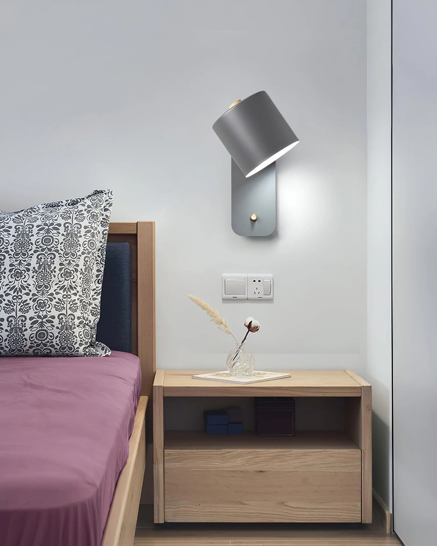 Rotatable Cylinder Wall Lamp