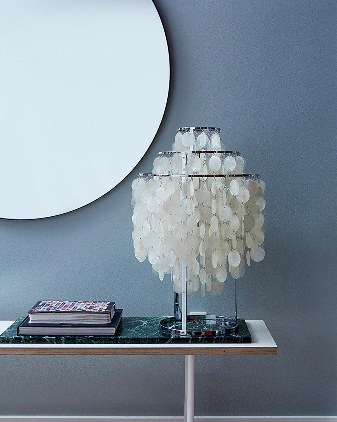 Round Shell Table Lamp