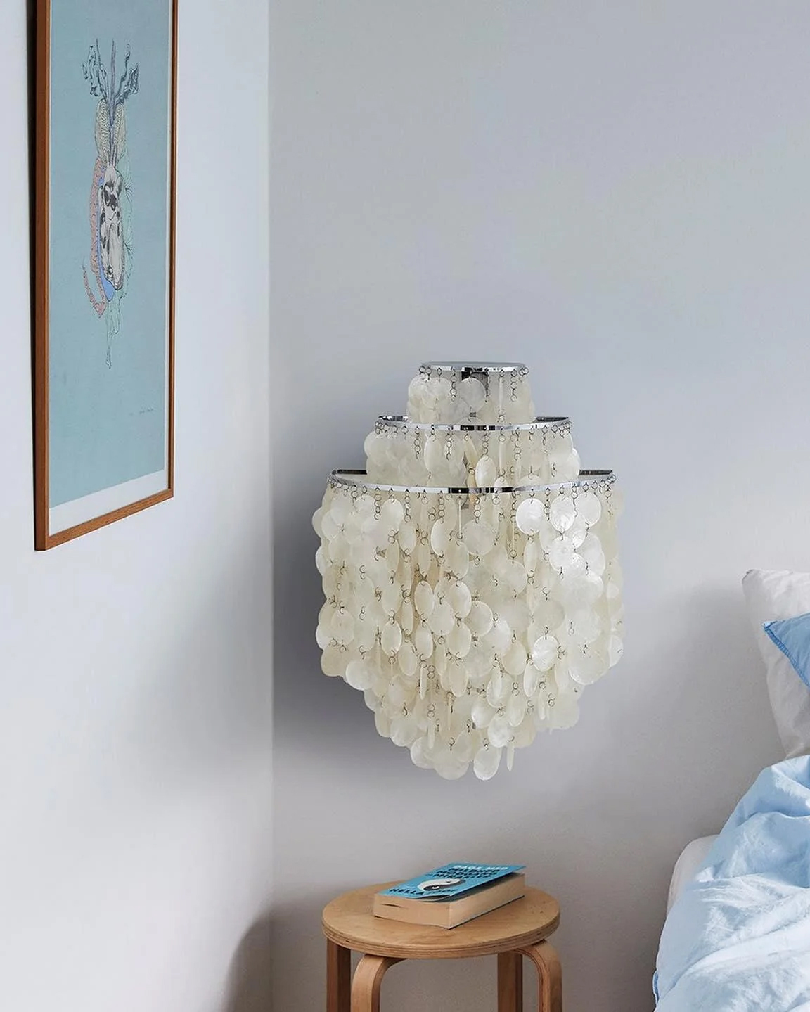 Round Shell Table Lamp