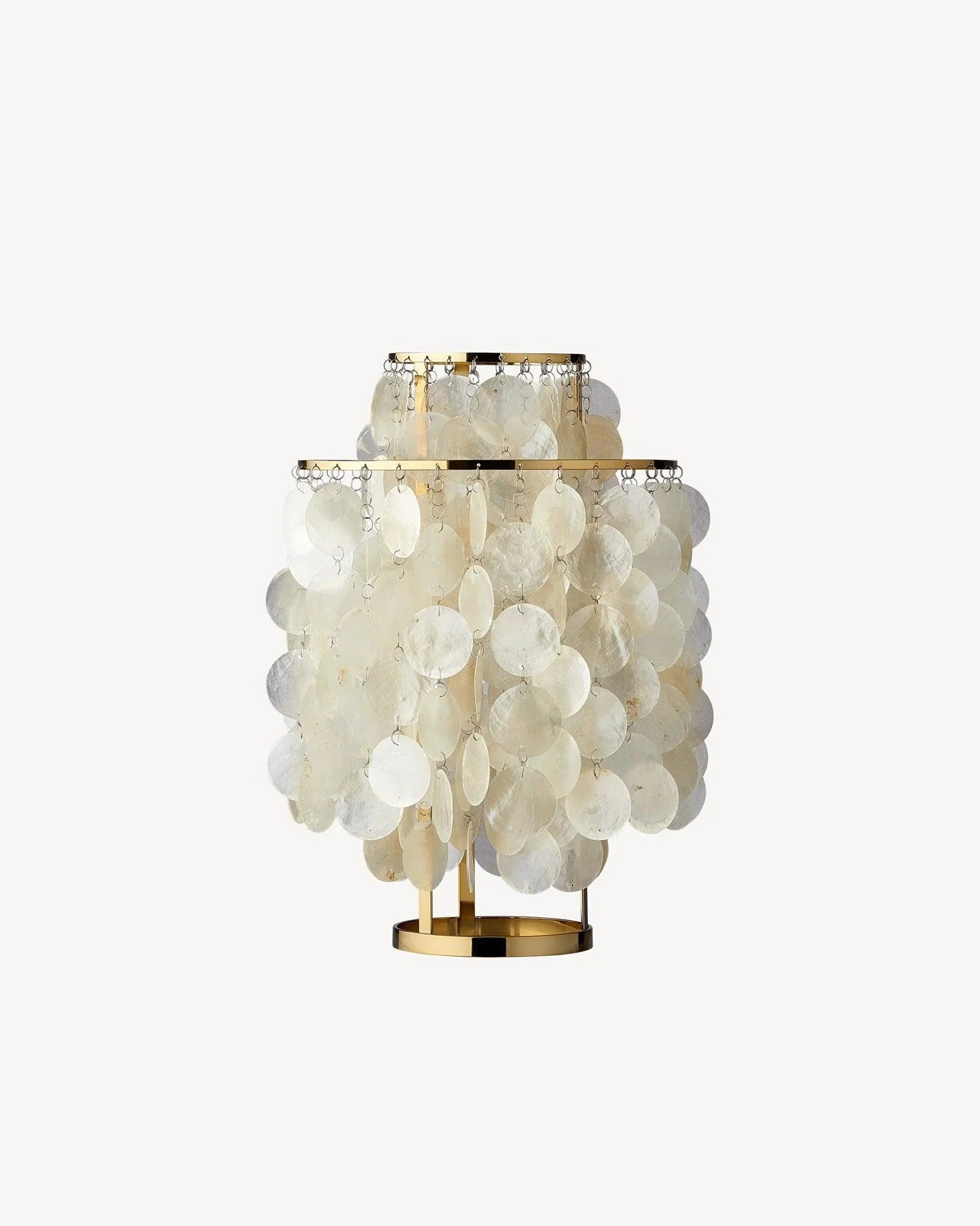 Round Shell Table Lamp