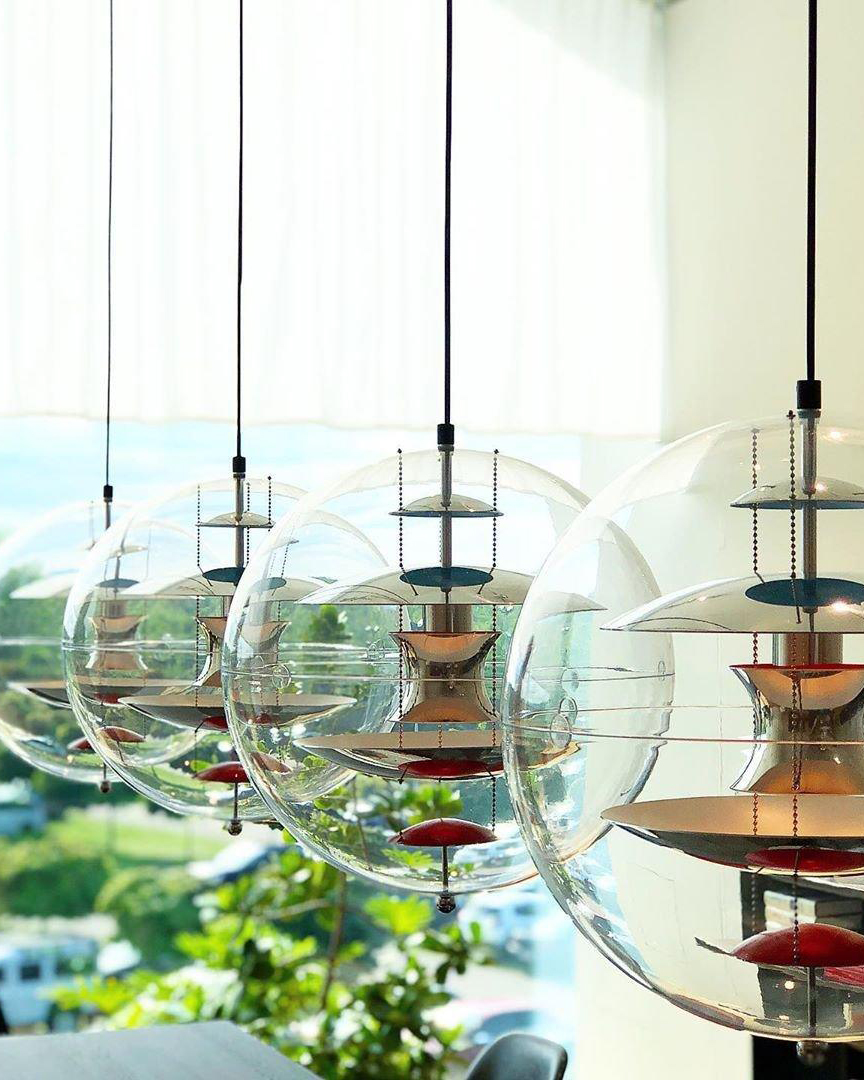 Round Sphere Pendant Lamp