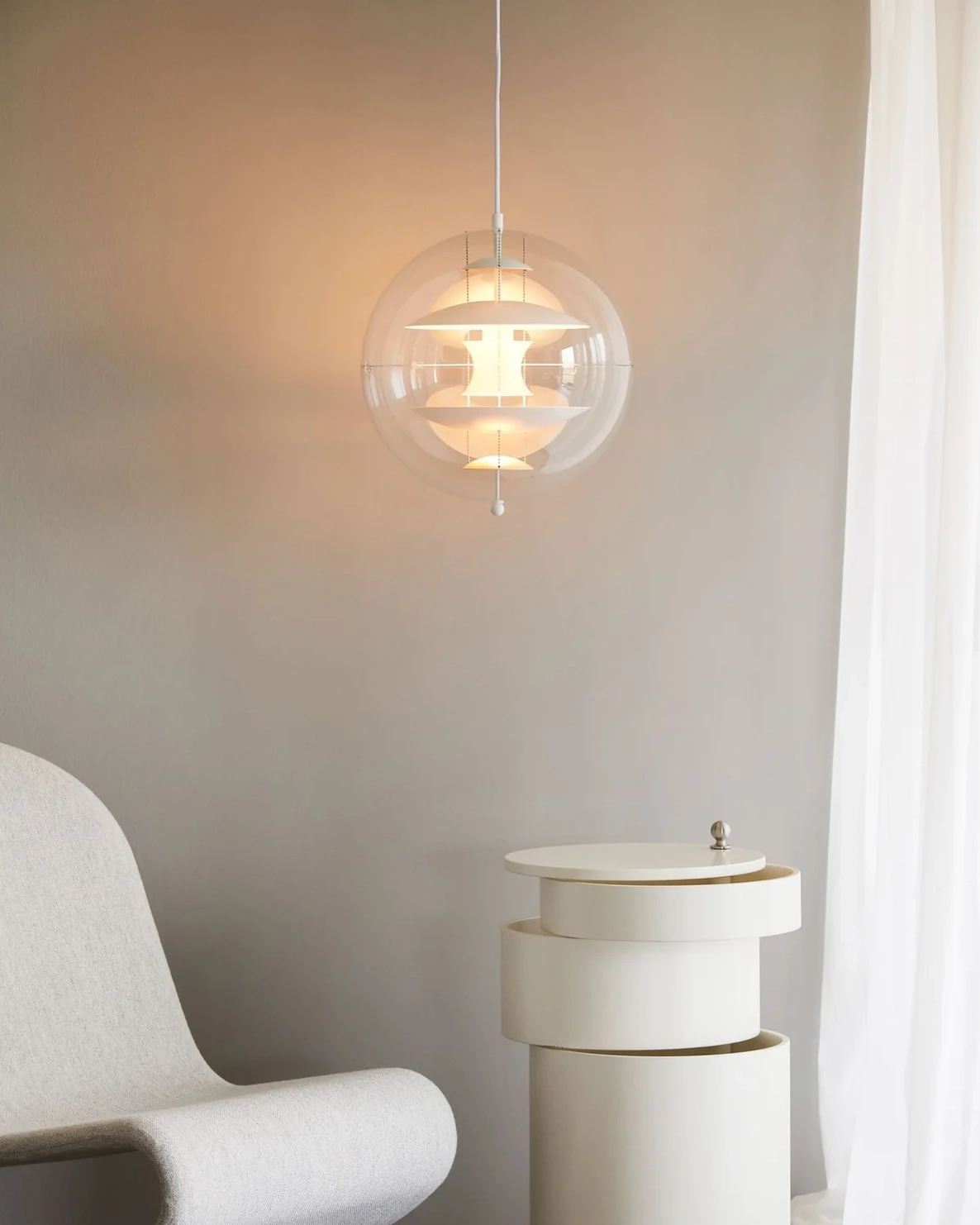 Round Sphere Pendant Lamp