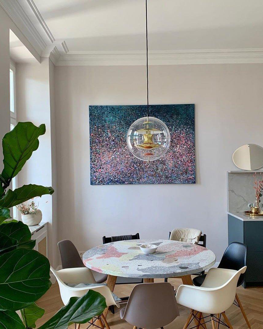 Round Sphere Pendant Lamp