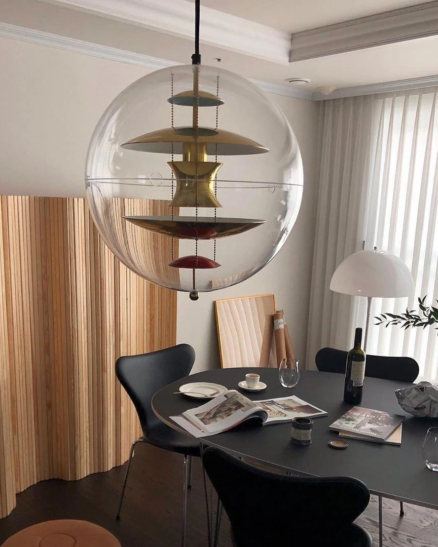 Round Sphere Pendant Lamp