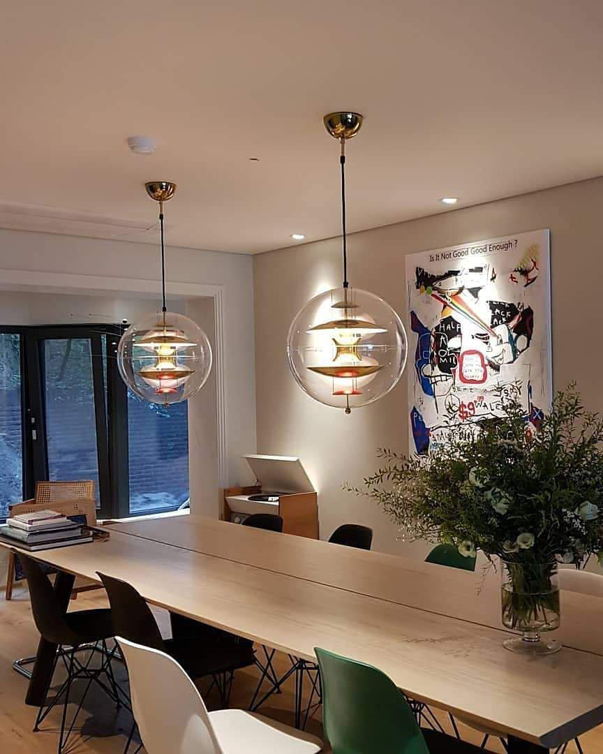 Round Sphere Pendant Lamp
