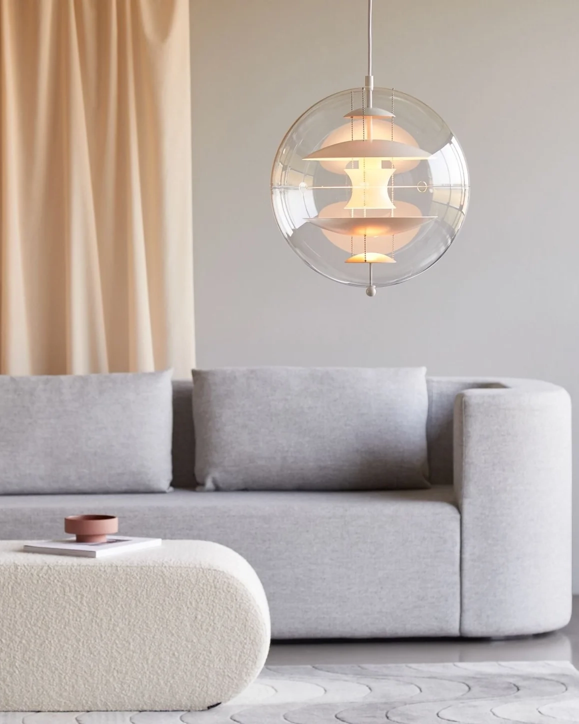 Round Sphere Pendant Lamp