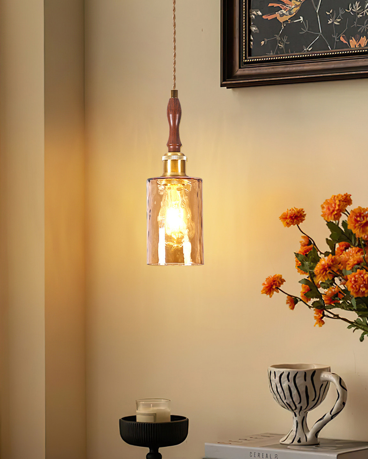 Ruelle Glass Pendant Light 